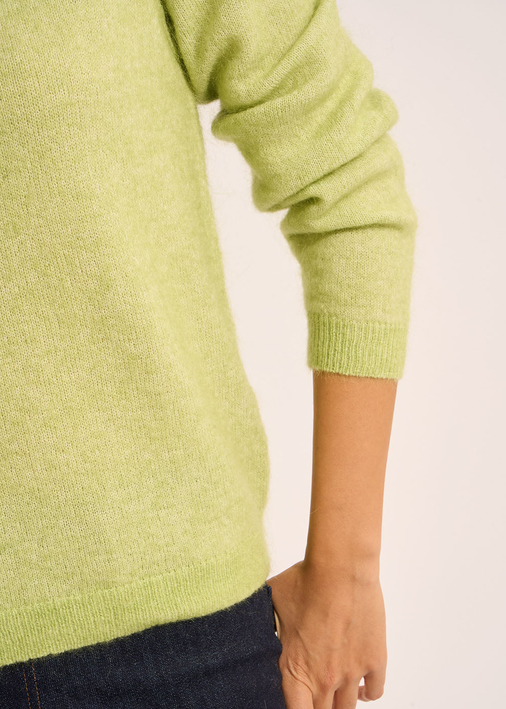 MIGUEL Mohair crew neck sweater - 4 - Sud Express - Sud Express