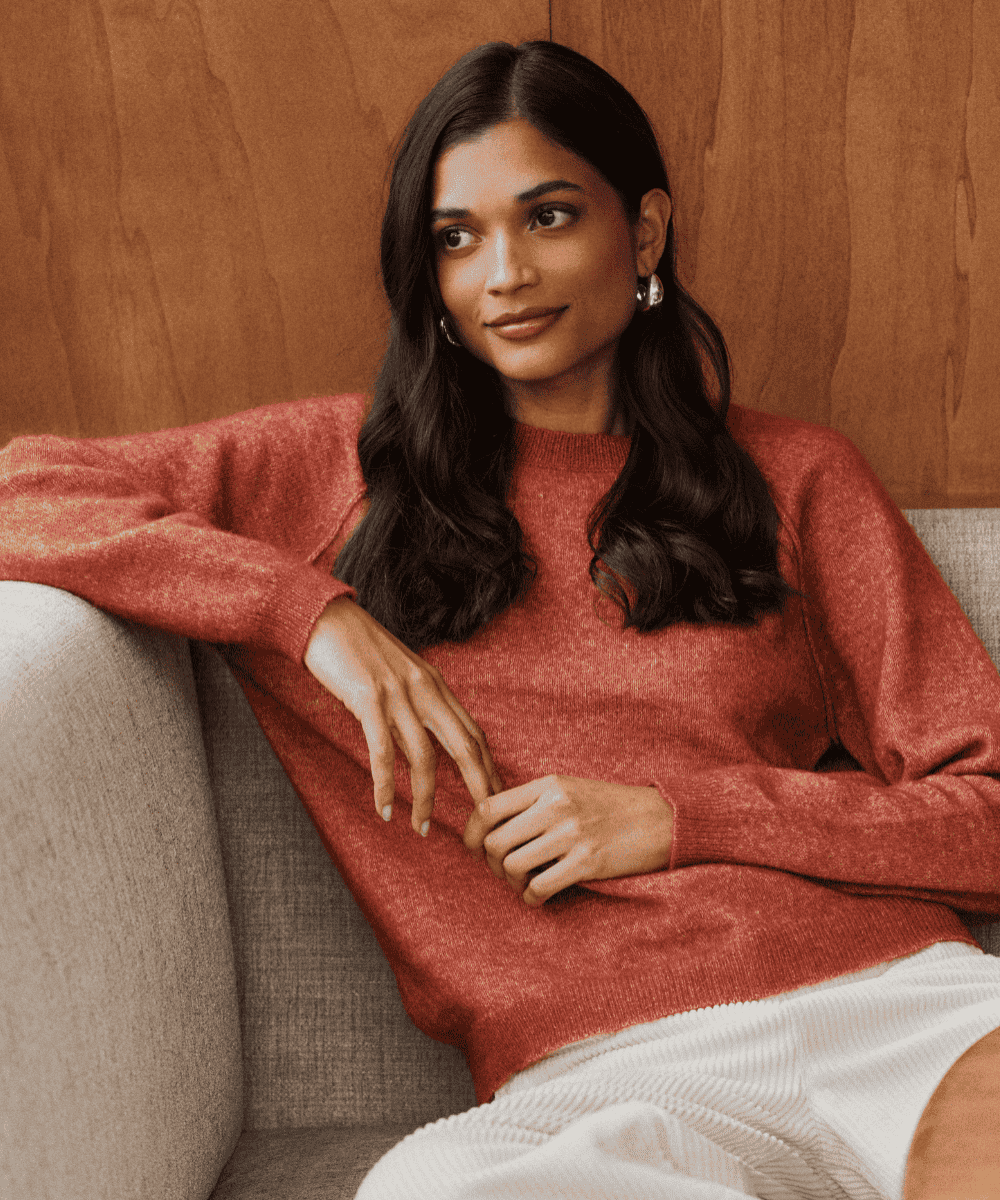 MIGUEL Mohair crew neck sweater - 1 - Sud Express - Sud Express