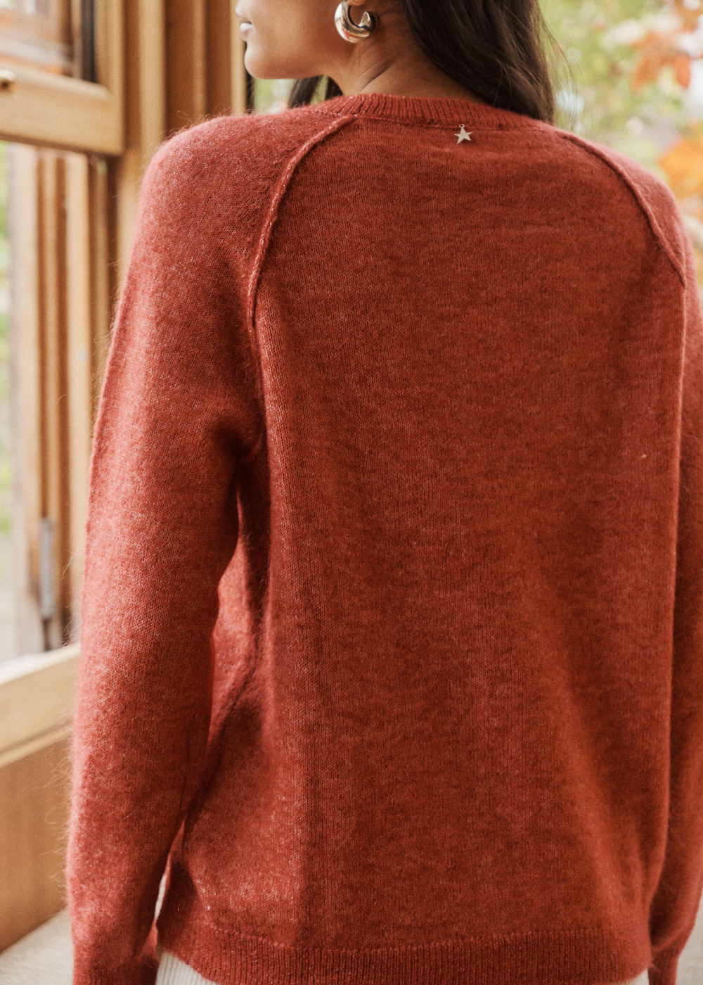 MIGUEL Mohair crew neck sweater - 3 - Sud Express - Sud Express