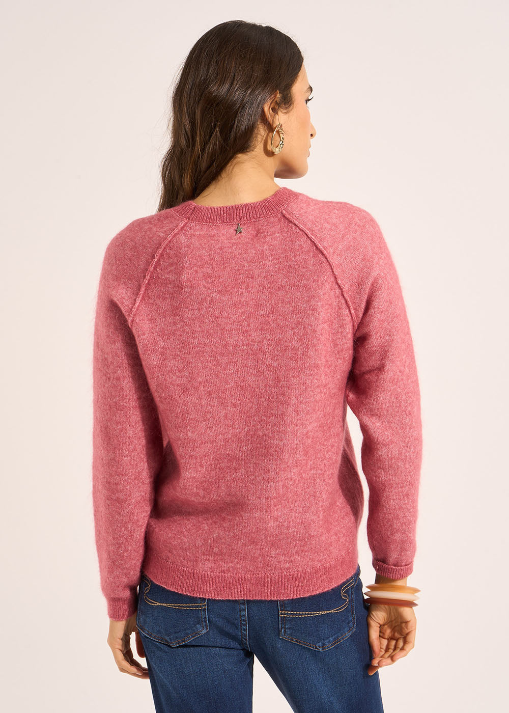 MIGUEL Mohair crew neck sweater - 3 - Sud Express - Sud Express