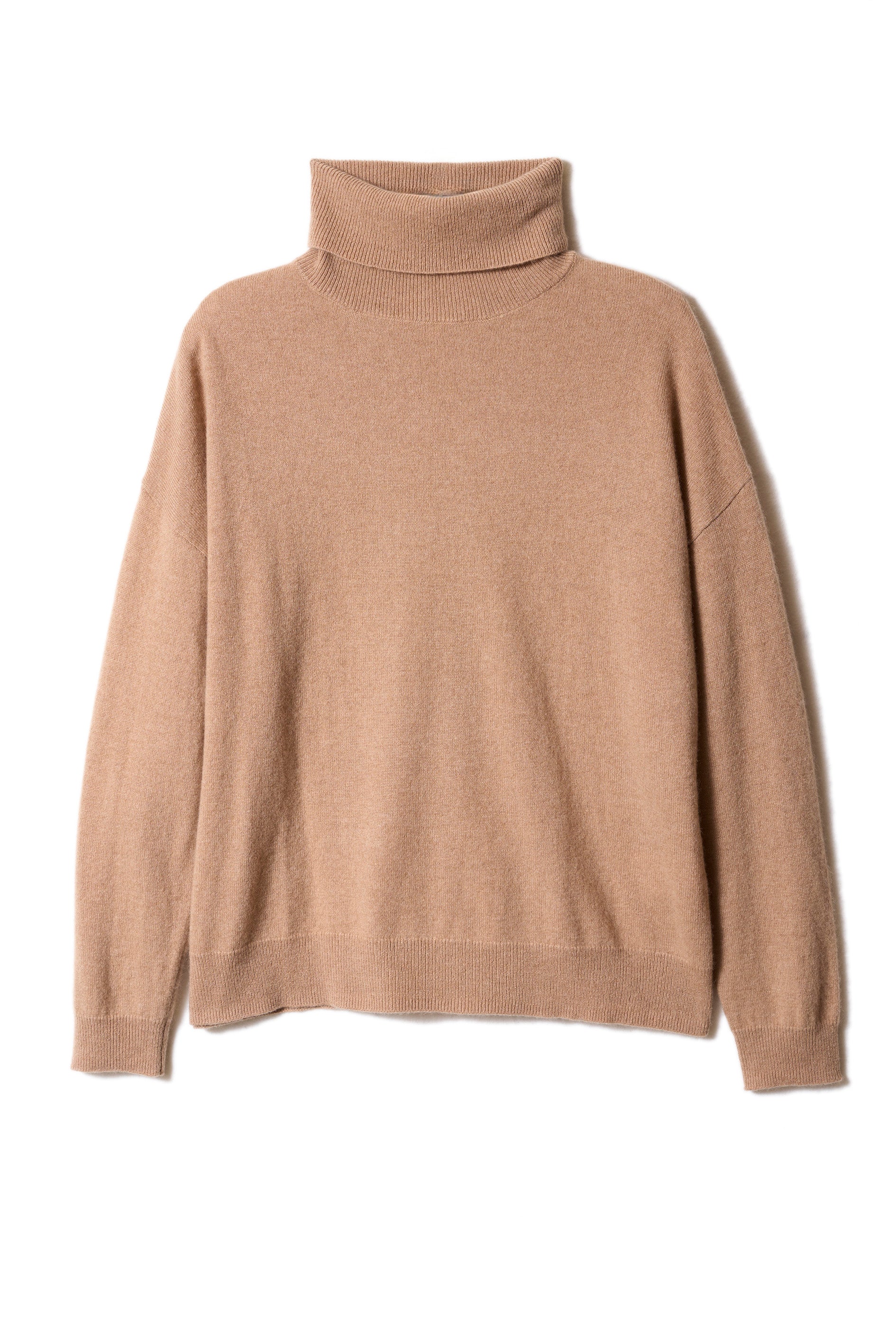 Long-sleeved loose-fitting cashmere turtleneck jumper - Sud Express - 6 - Sud Express