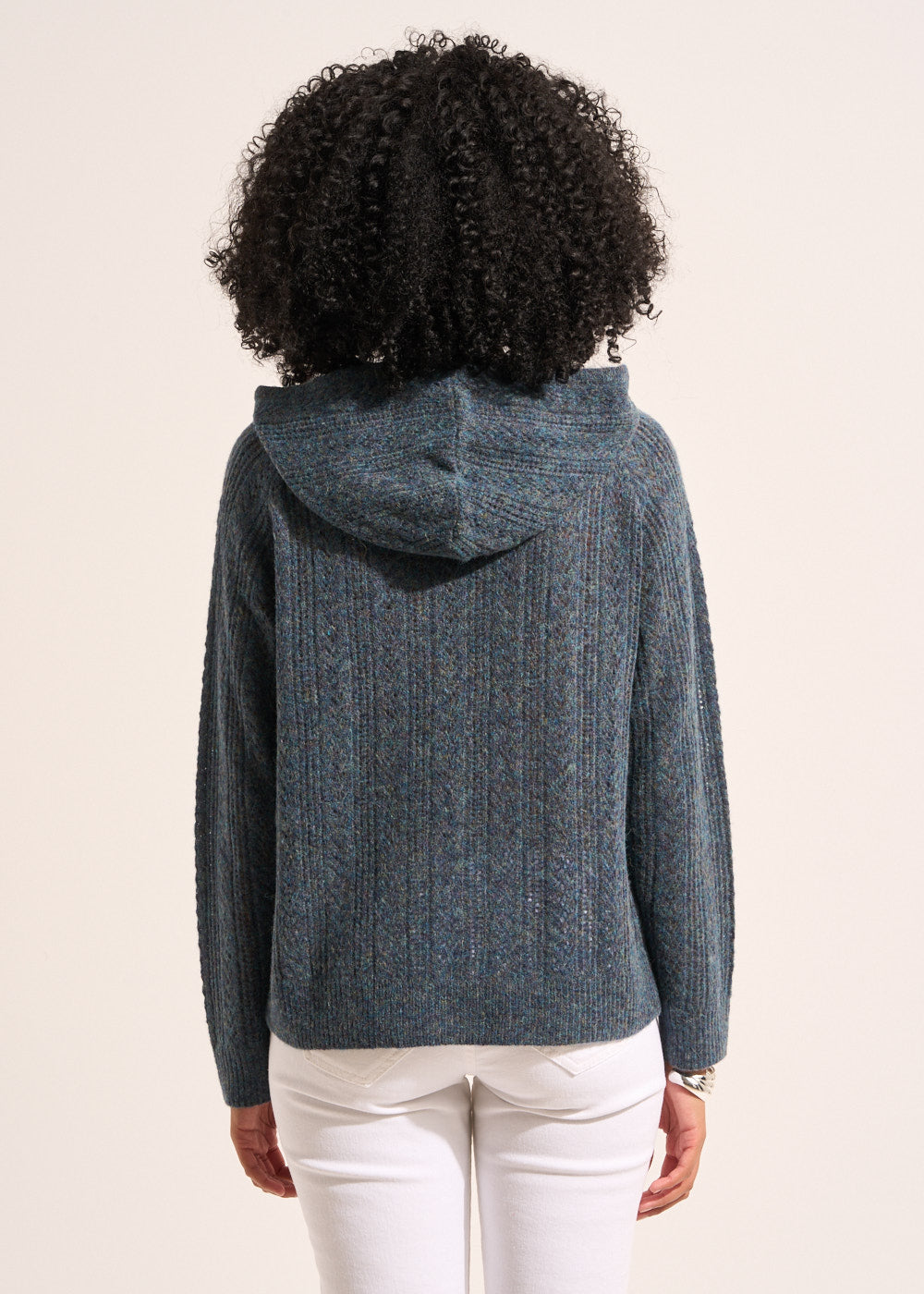 MASHAPOU Loose-fitting hooded jumper - 3 - Sud Express - Sud Express