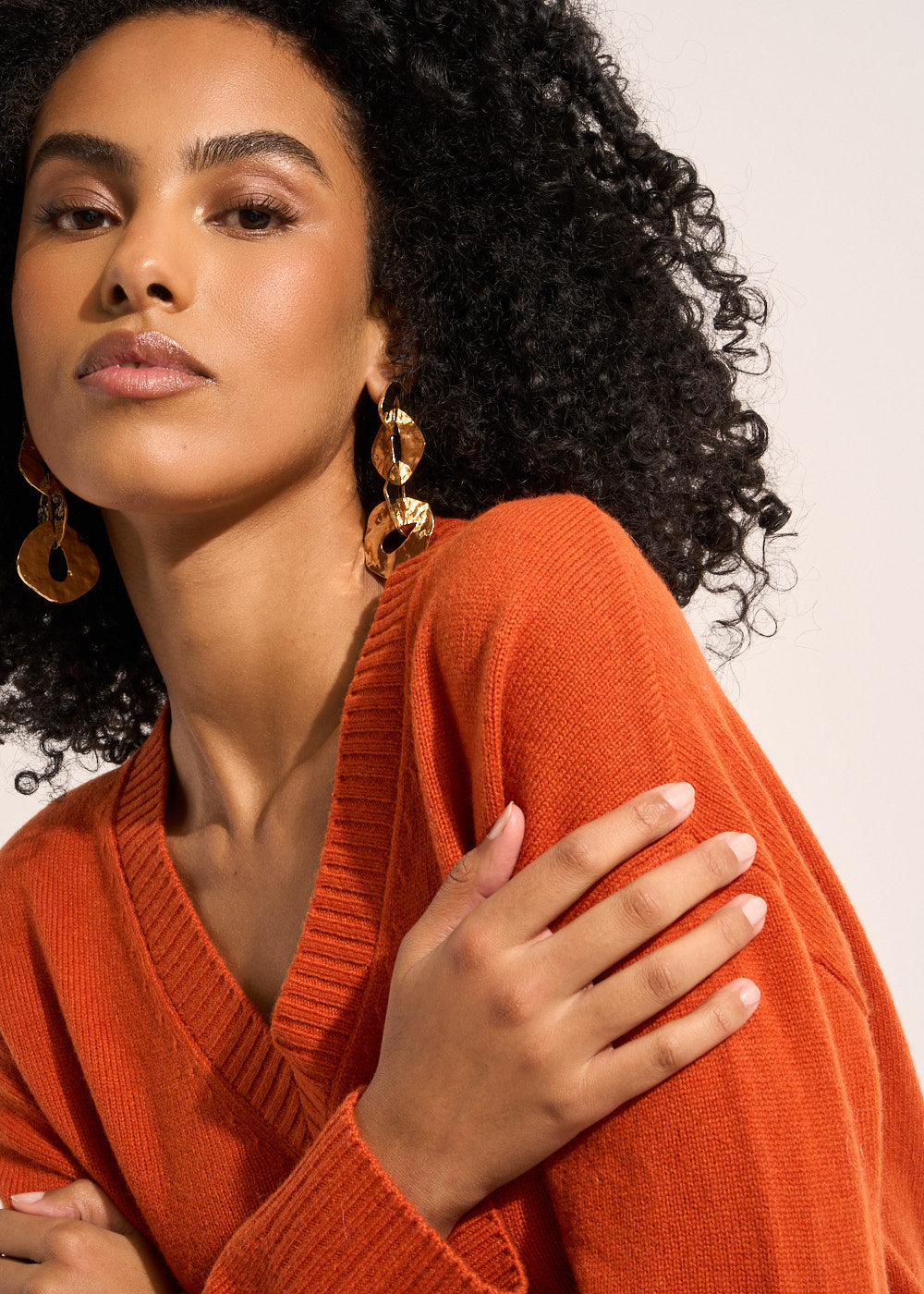 MASY Wool V-neck jumper - 2 - Sud Express - Sud Express