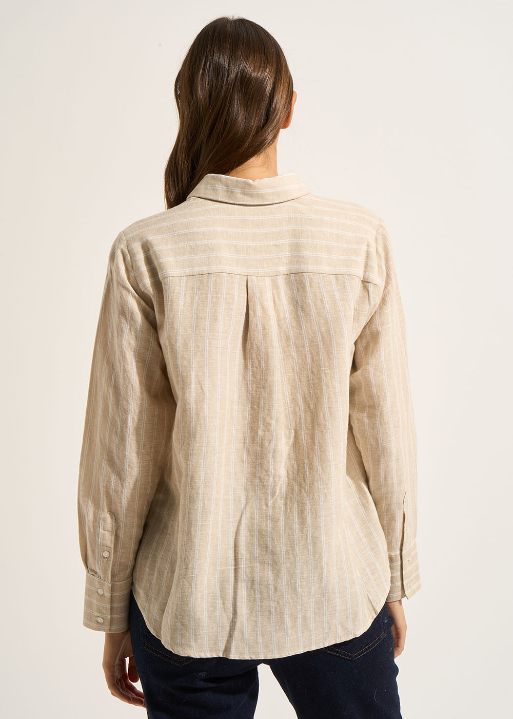 CARIMA Straight-cut striped shirt - 3 - Sud Express - Sud Express