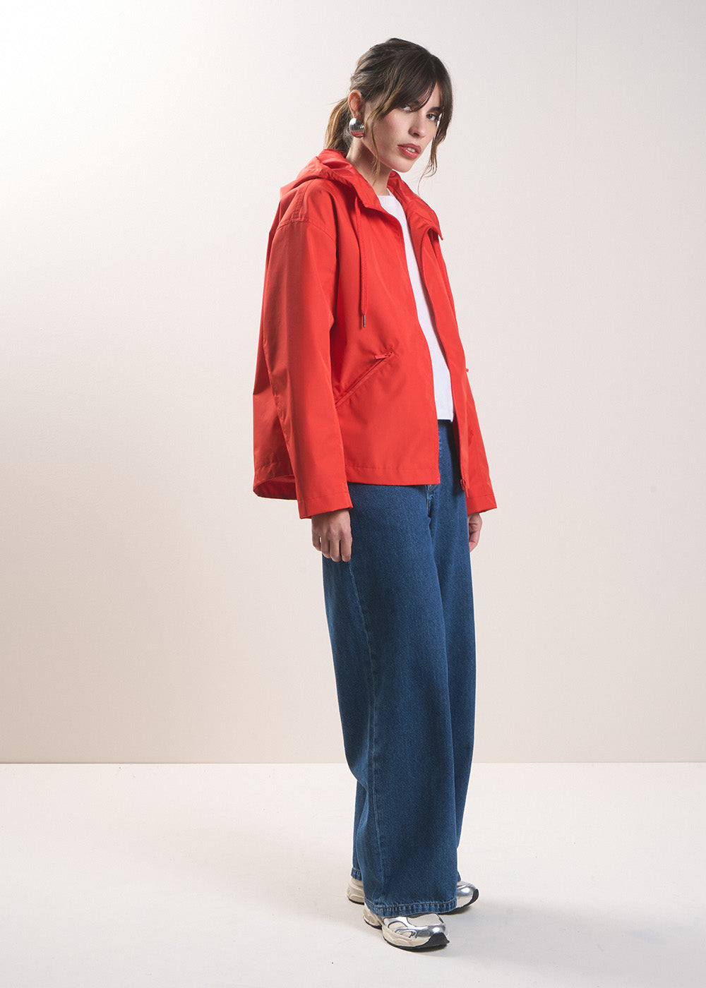 Water-repellent raincoat with hood - Sud Express - 5 - Sud Express