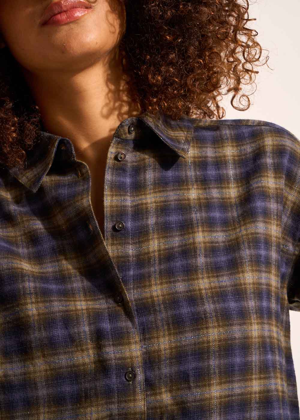 CEZELIA Tartan check shirt - 2 - Sud Express - Sud Express