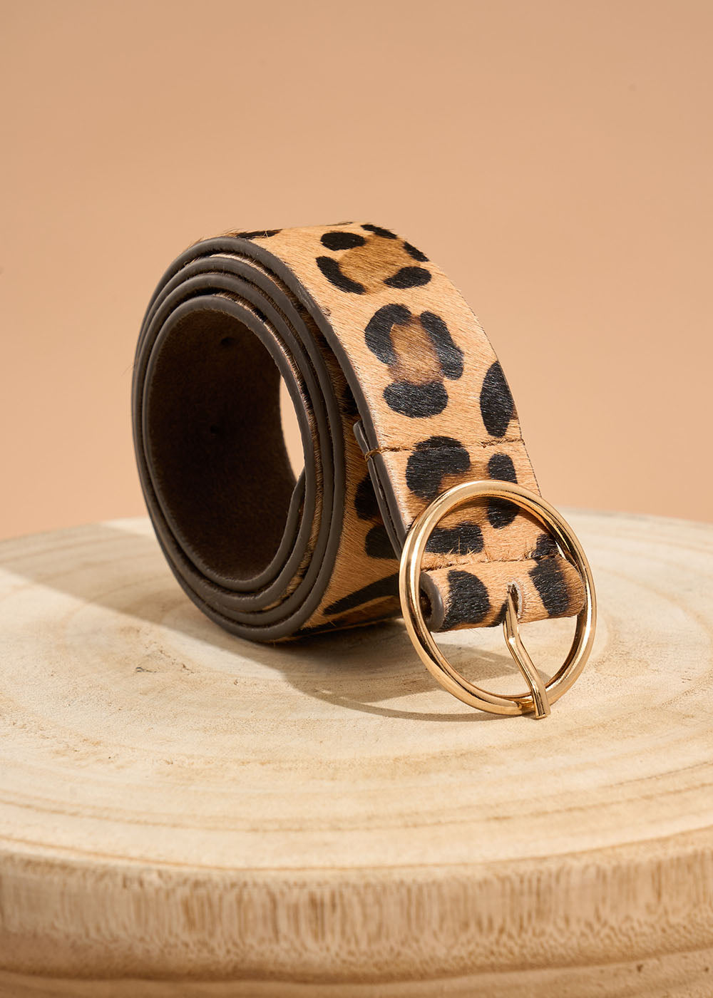 CHELSEA Wide leopard print belt - 1 - Sud Express - Sud Express