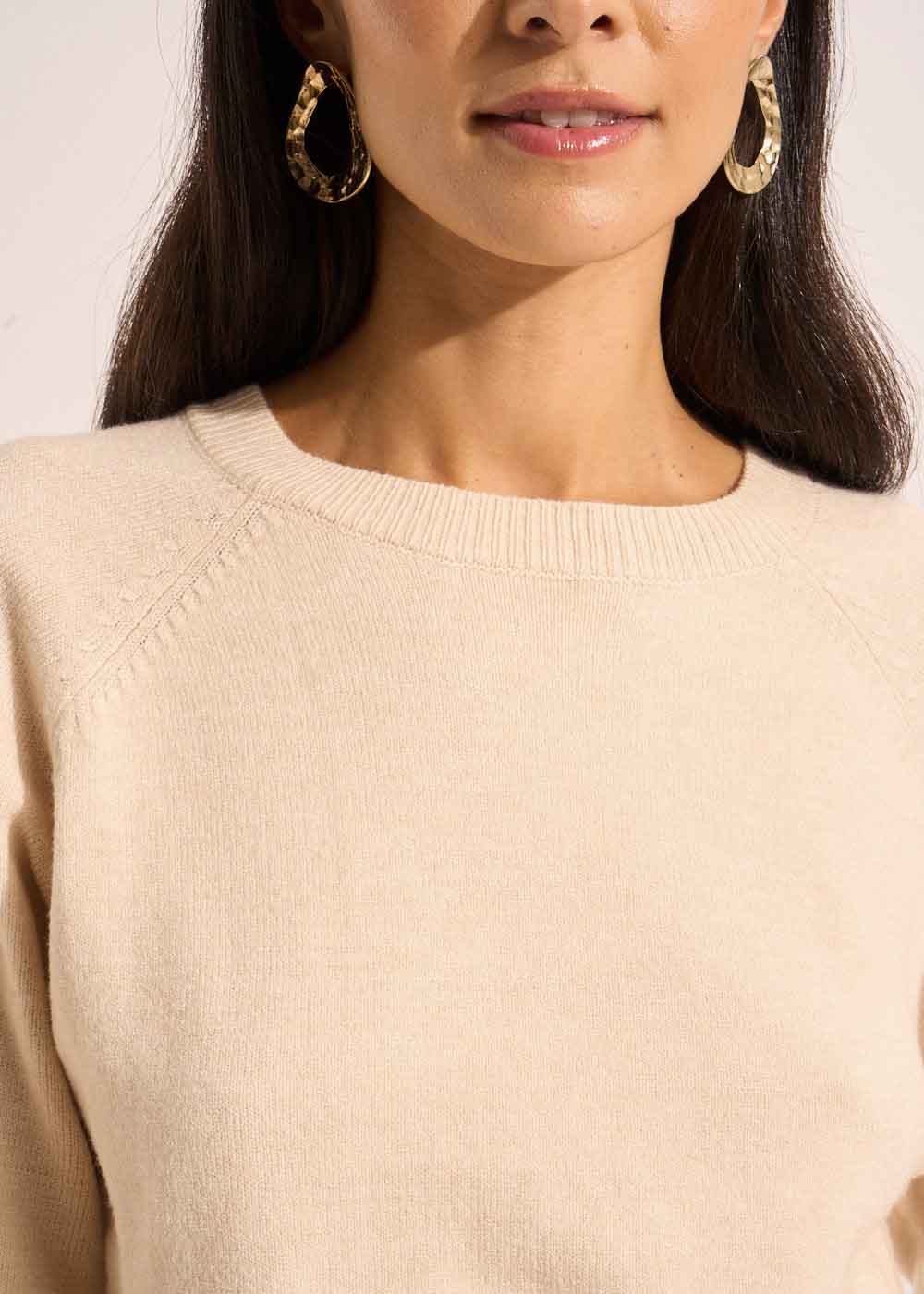 MARTINOR Round neck jumper with long sleeves - 2 - Sud Express - Sud Express