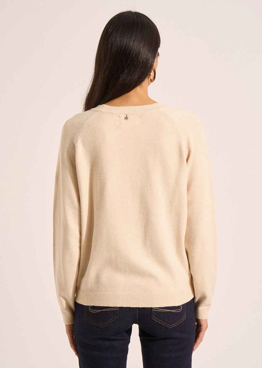 MARTINOR Round neck jumper with long sleeves - 3 - Sud Express - Sud Express