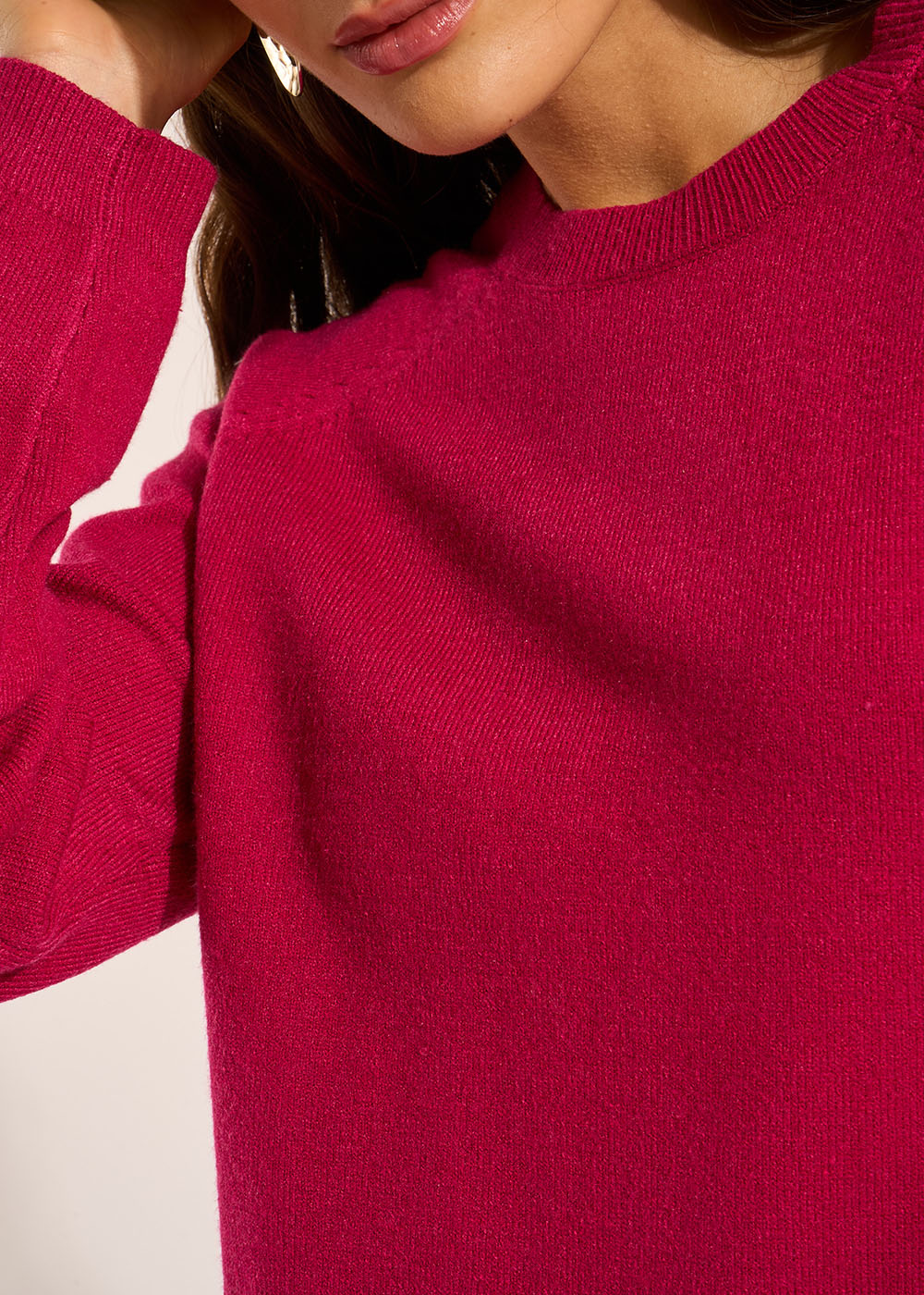 MARTINOR Round neck jumper with long sleeves - 2 - Sud Express - Sud Express