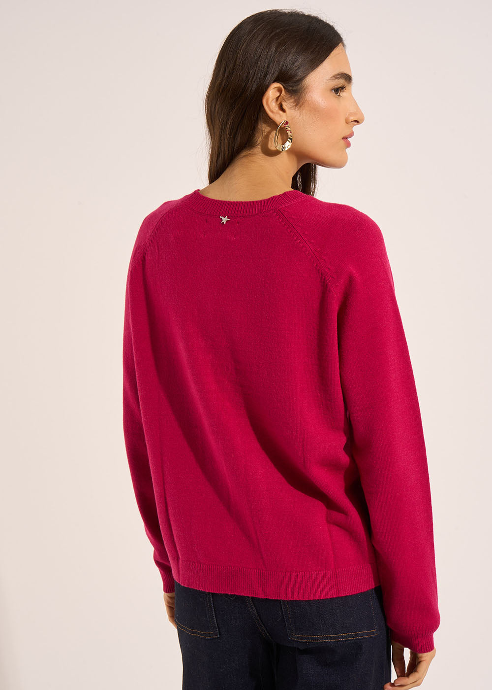 MARTINOR Round neck jumper with long sleeves - 3 - Sud Express - Sud Express