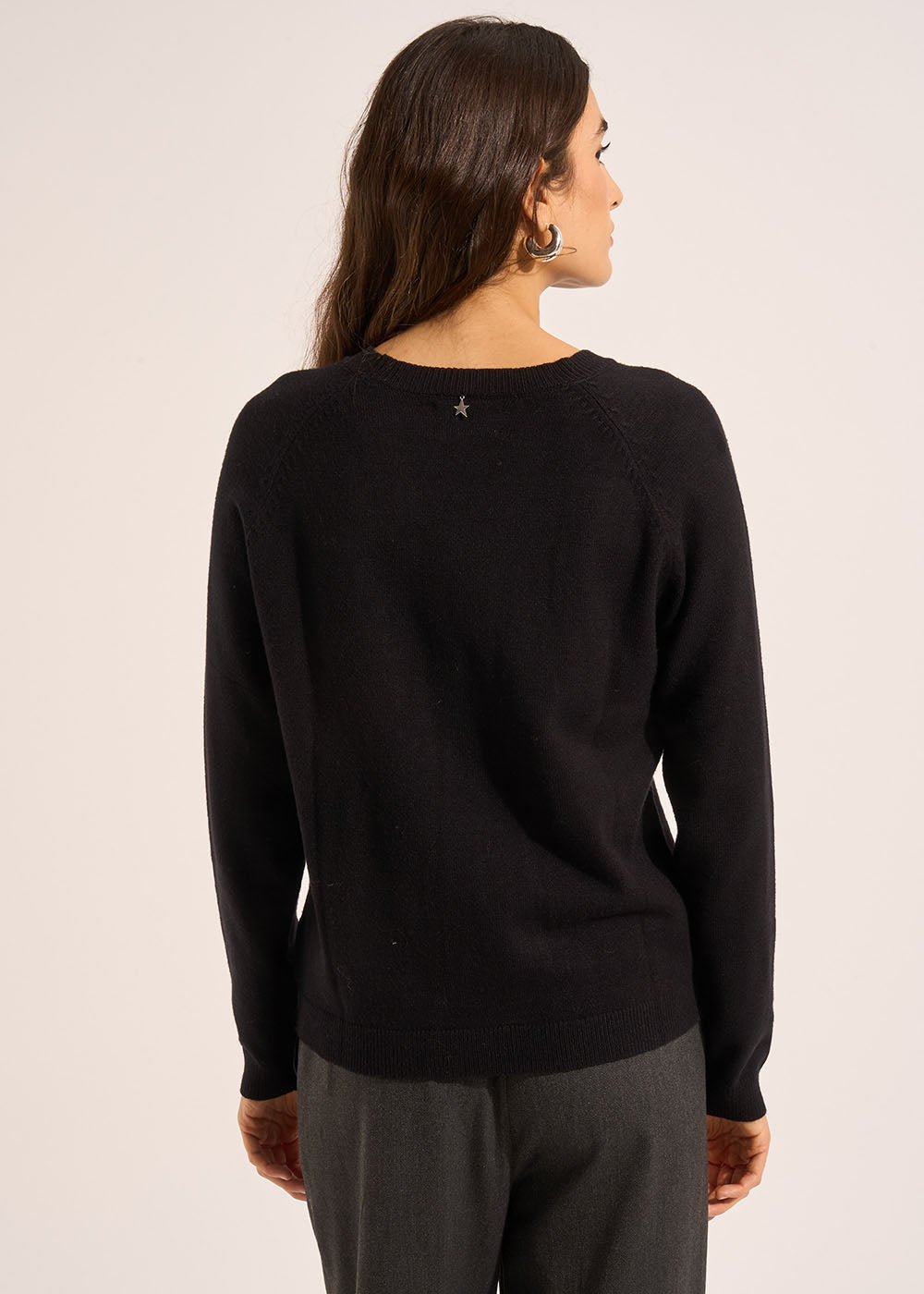 MARTINOR Round neck jumper with long sleeves - 3 - Sud Express - Sud Express