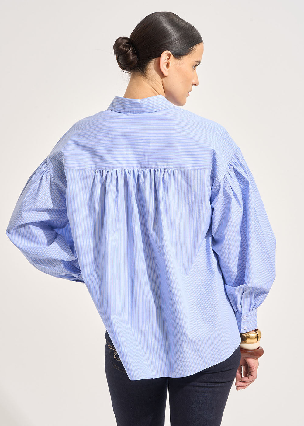CALINOU Shirt with oversized volume - 3 - Sud Express - Sud Express