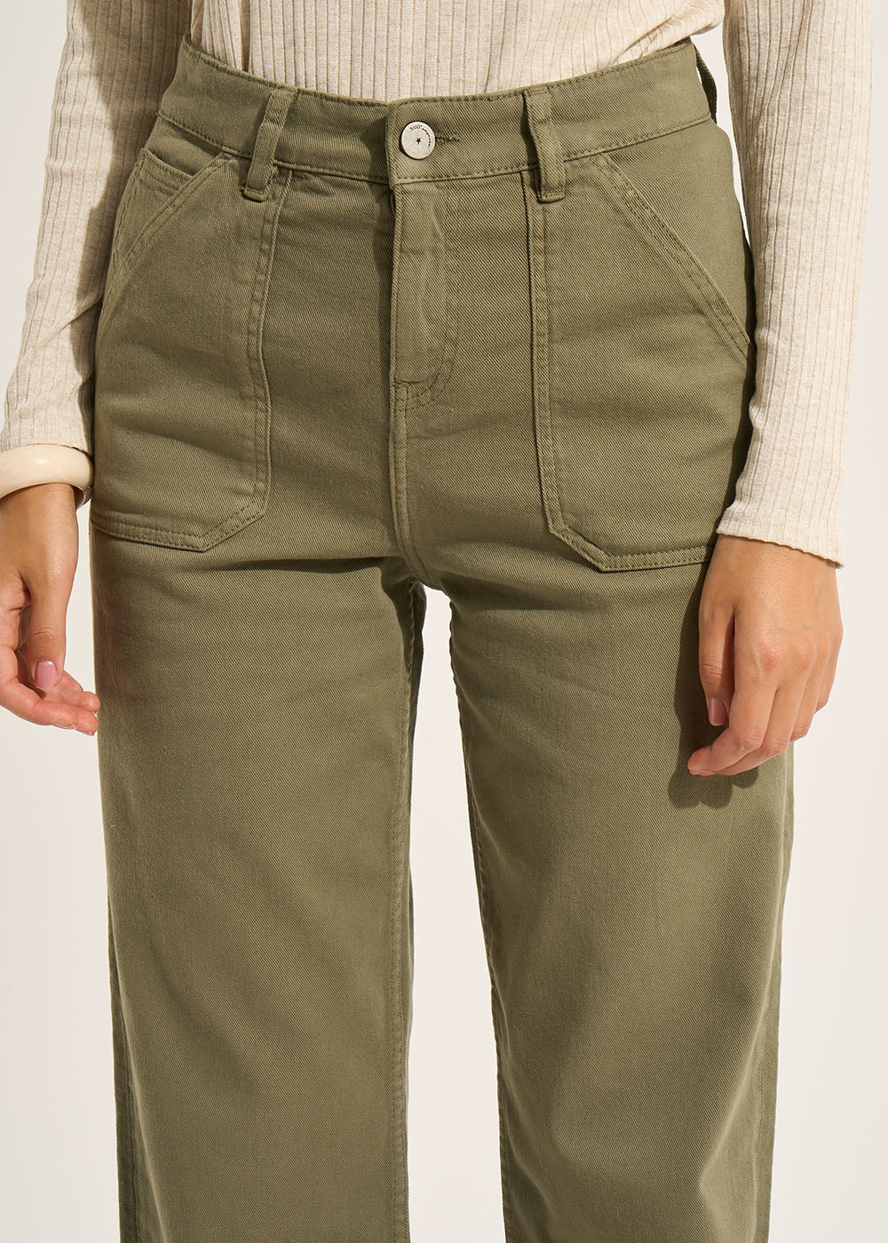 PARLIAMI Cotton wide-leg trousers - 2 - Sud Express - Sud Express