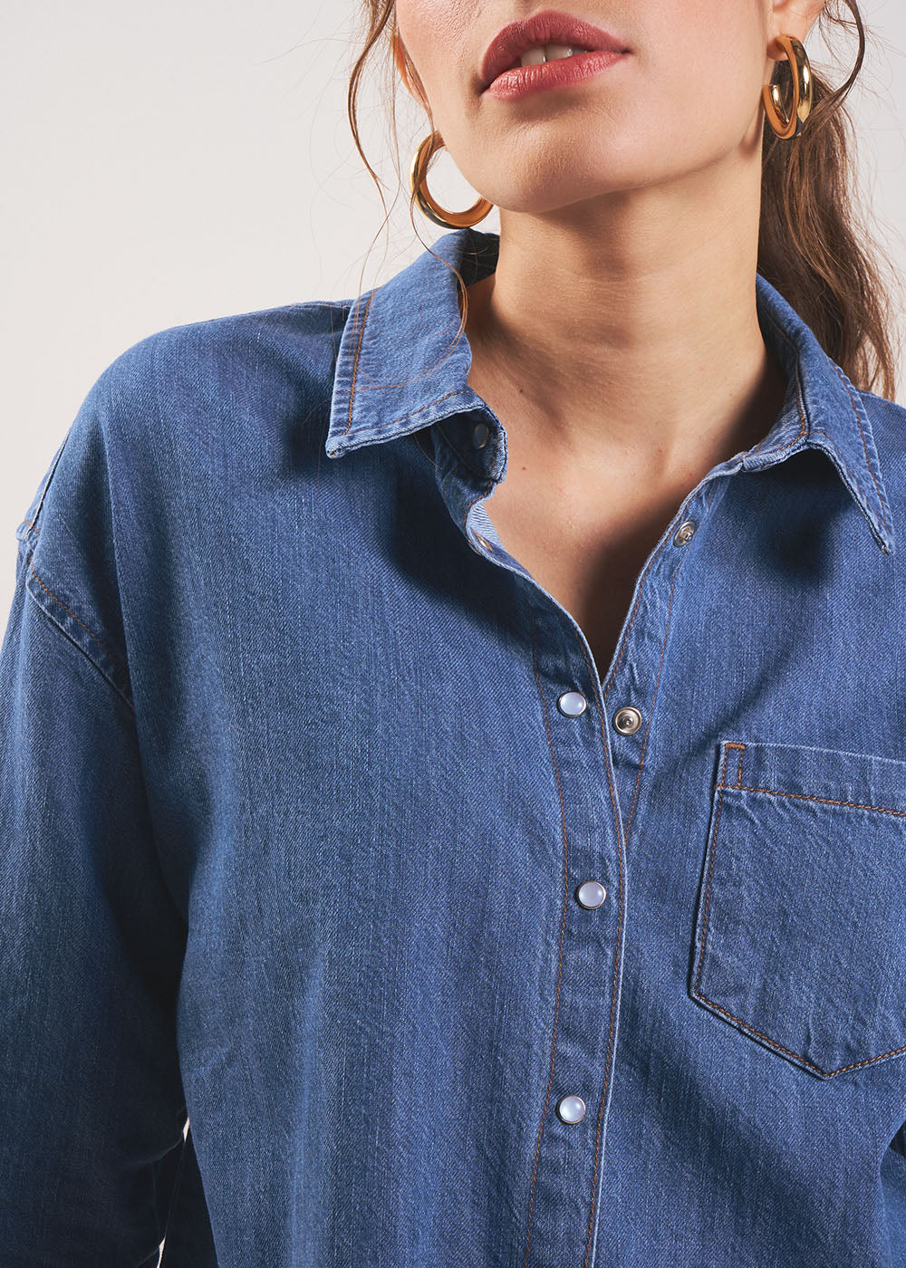 CURTIS Denim Shirt  - 2 - Sud Express - Sud Express