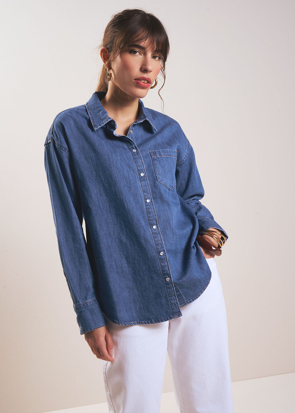 Denim Shirt  - Sud Express - 5 - Sud Express