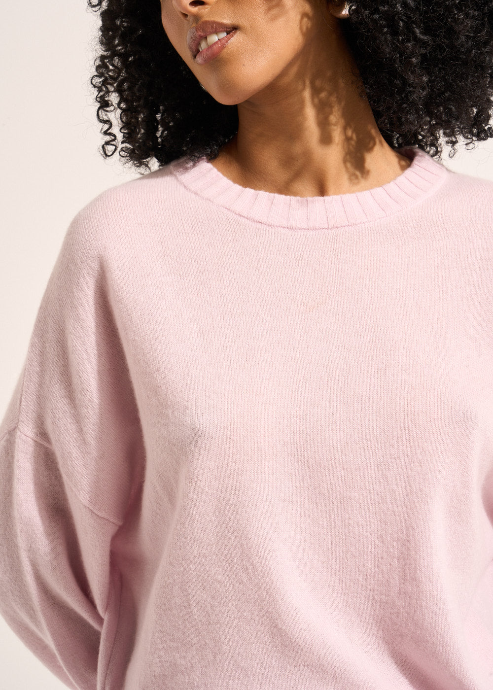 MONPAX Cashmere jumper, round neck, long sleeves - 2 - Sud Express - Sud Express
