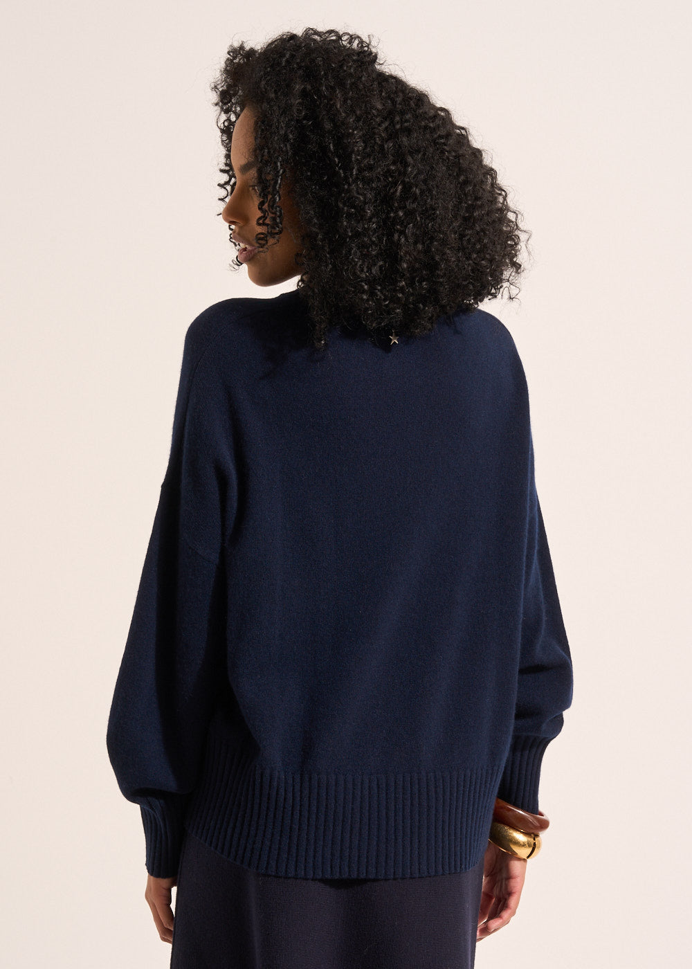 MONPAX Cashmere jumper, round neck, long sleeves - 3 - Sud Express - Sud Express