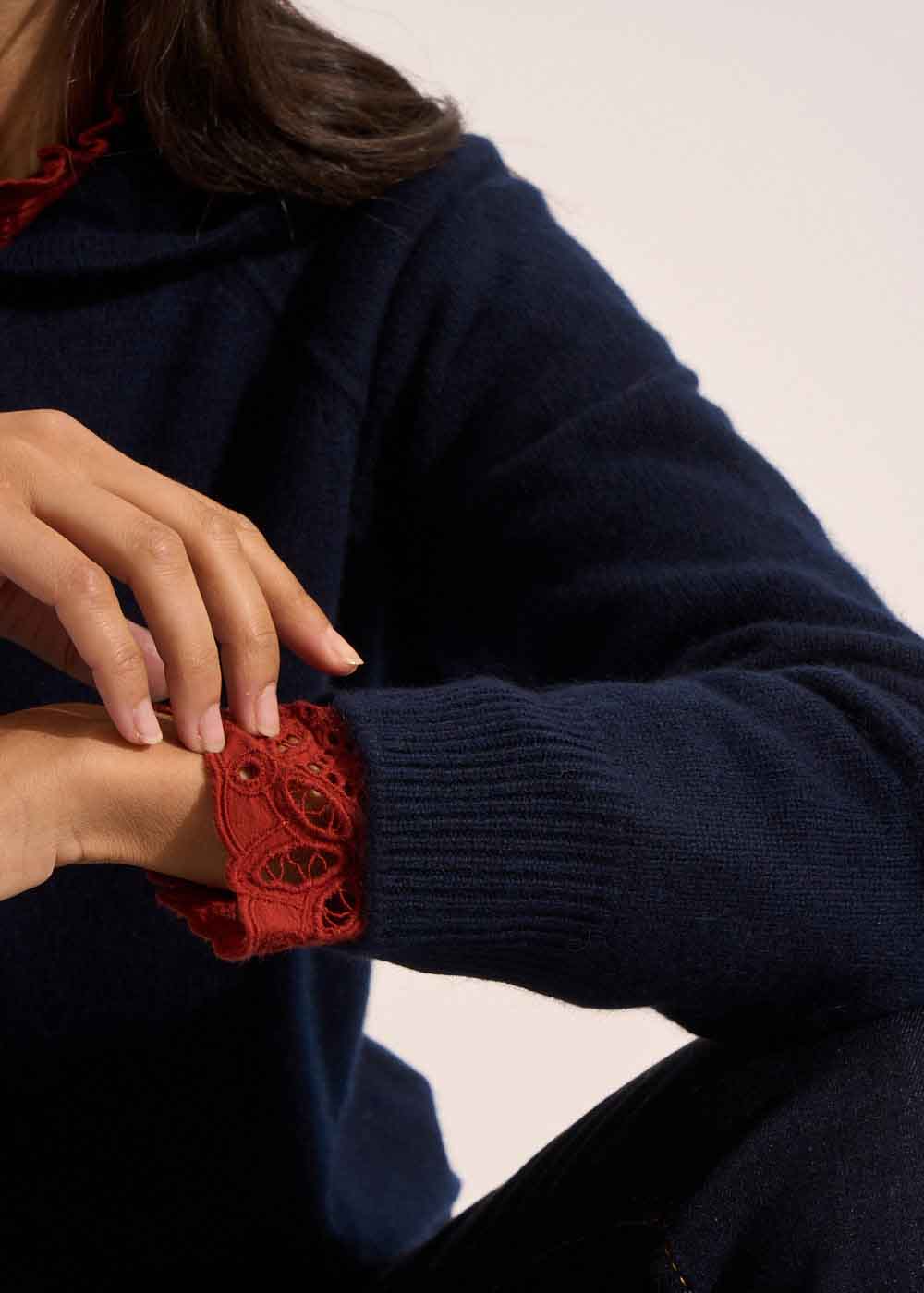 MYBABINOU Cashmere hoodie - 2 - Sud Express - Sud Express