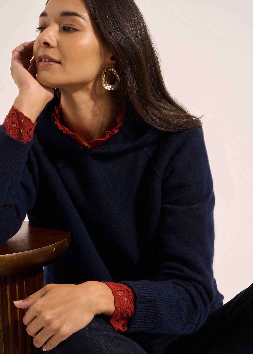 MYBABINOU Cashmere hoodie - 4 - Sud Express - Sud Express