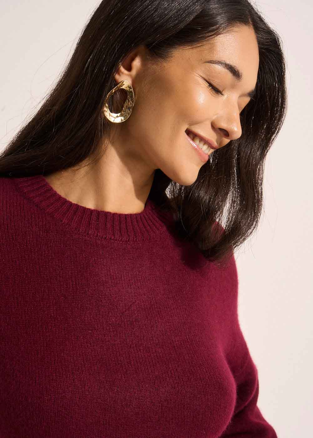 MARJONY Cashmere crew neck sweater - 2 - Sud Express - Sud Express