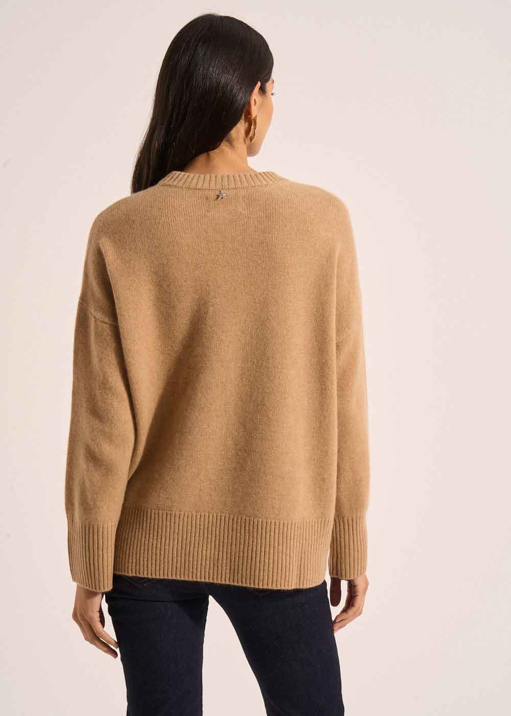 MARJONY Cashmere crew neck sweater - 3 - Sud Express - Sud Express