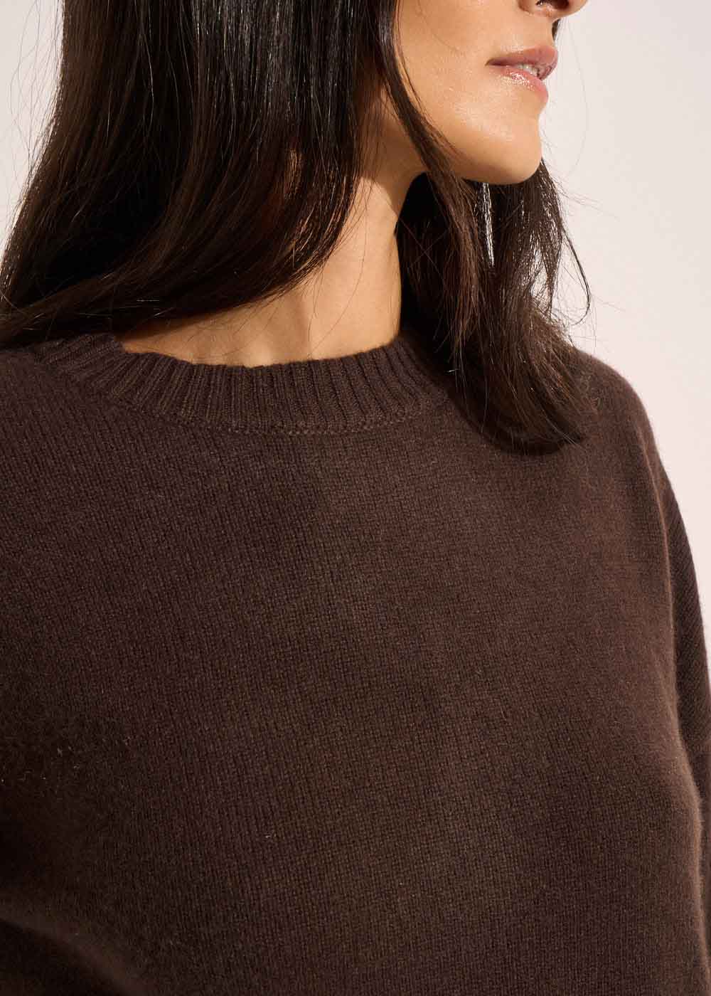MARJONY Cashmere crew neck sweater - 2 - Sud Express - Sud Express
