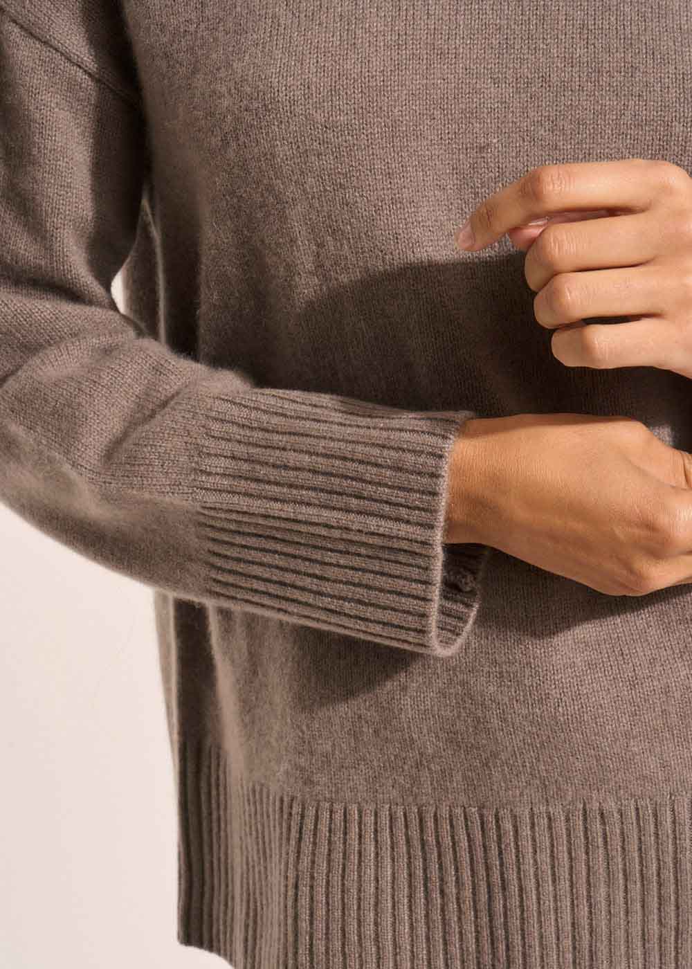 MARJONY Cashmere crew neck sweater - 4 - Sud Express - Sud Express