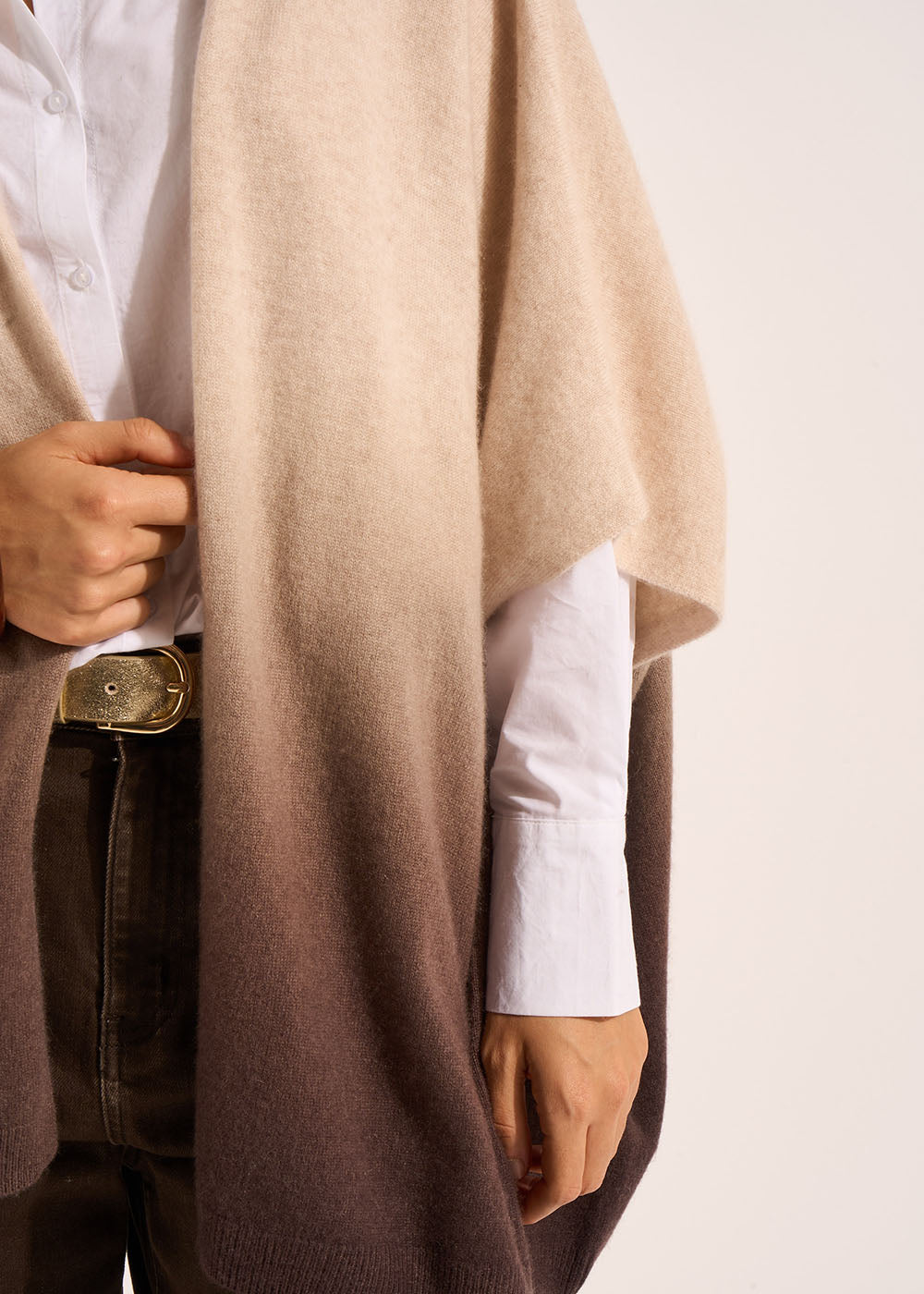 GATILA Sleeveless cashmere cardigan - 4 - Sud Express - Sud Express