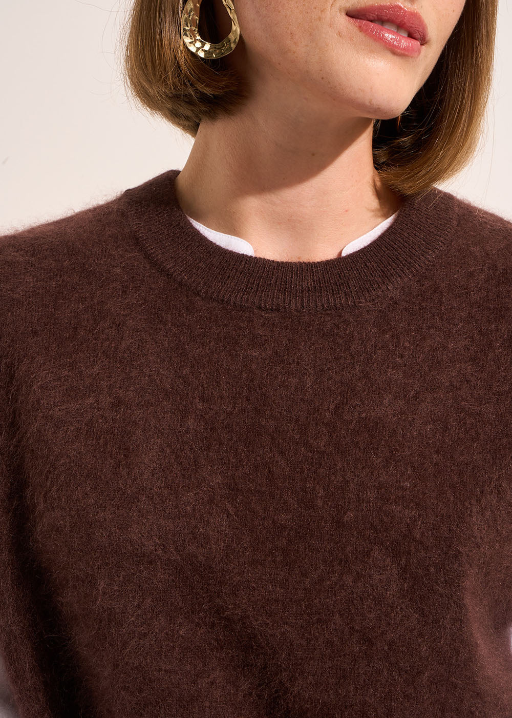 MARTHE Sleeveless round-neck jumper - 4 - Sud Express - Sud Express