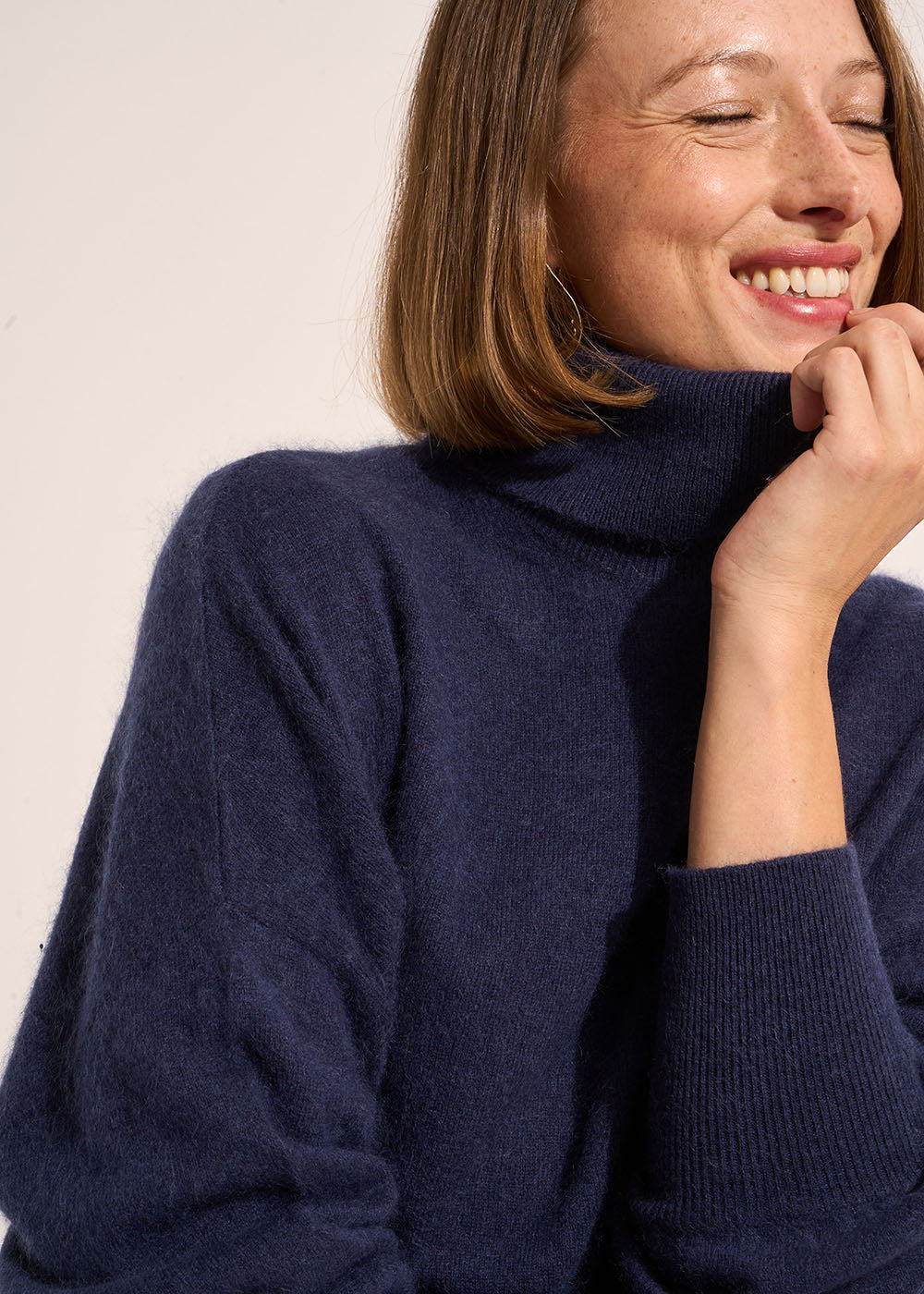 MARELLE Loose-fitting turtleneck jumper - 2 - Sud Express - Sud Express