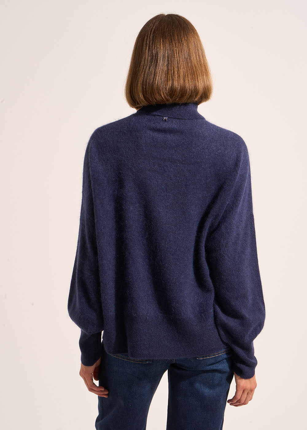 MARELLE Loose-fitting turtleneck jumper - 3 - Sud Express - Sud Express