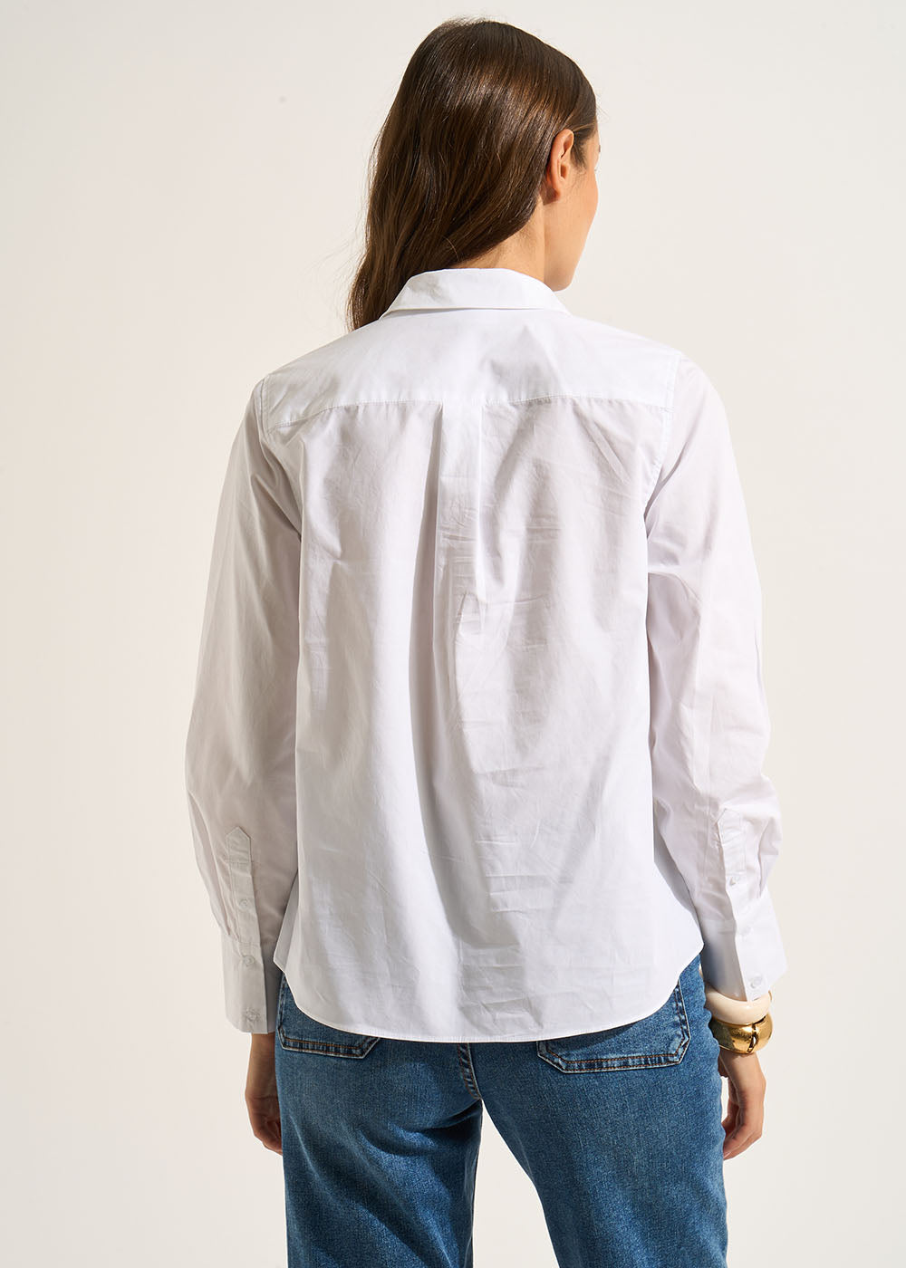 CORMALONA Long-sleeved straight-cut shirt - 3 - Sud Express - Sud Express