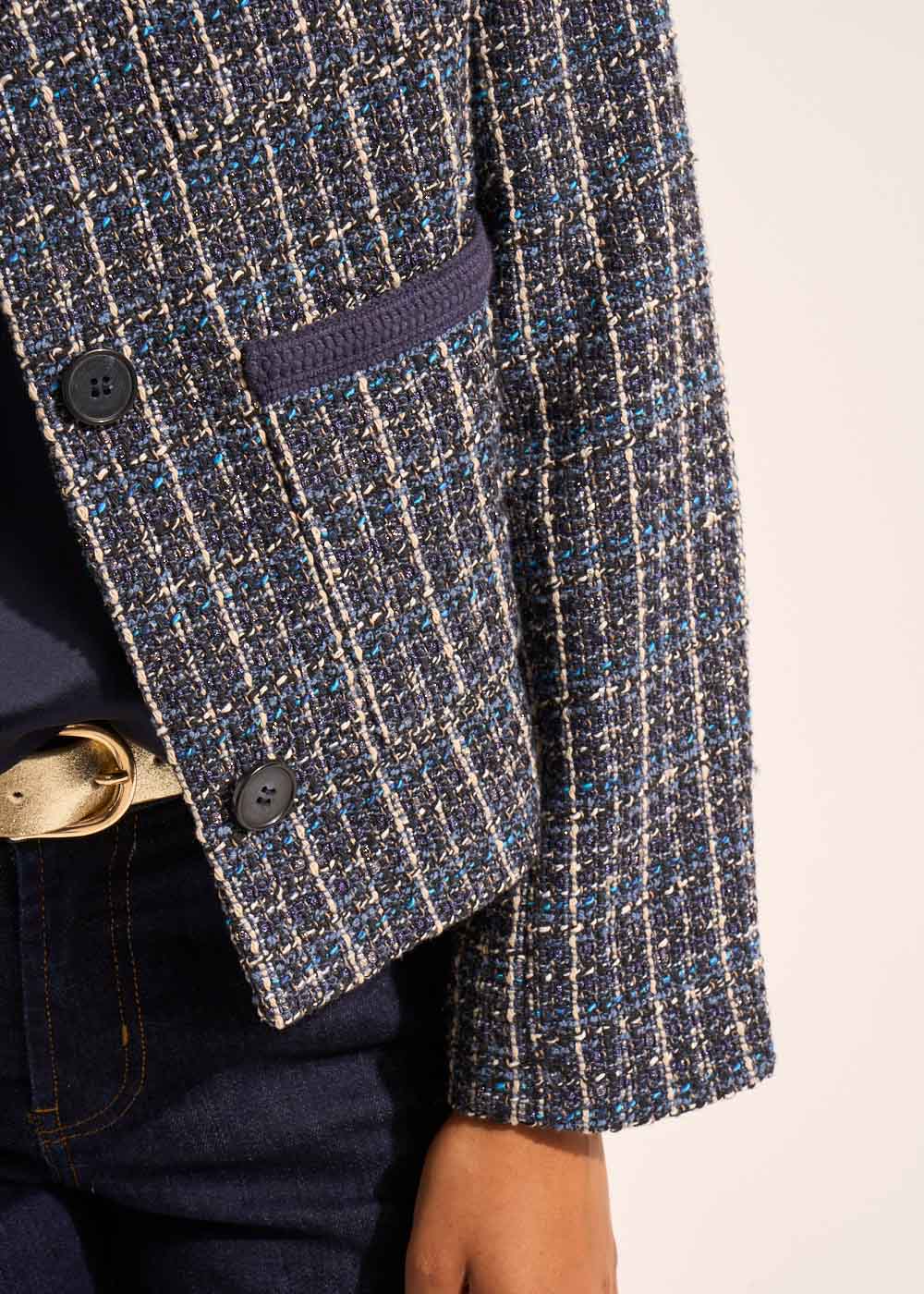 VITEZA Short tweed jacket - 4 - Sud Express - Sud Express