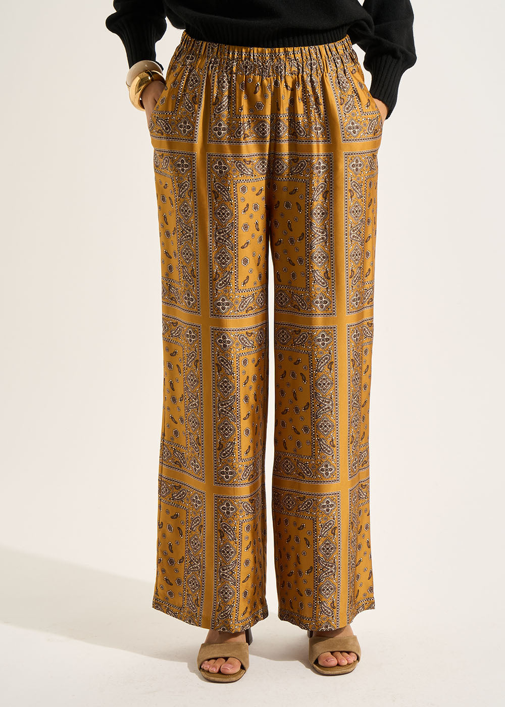 PAGALI Fluid printed trousers - 1 - Sud Express - Sud Express