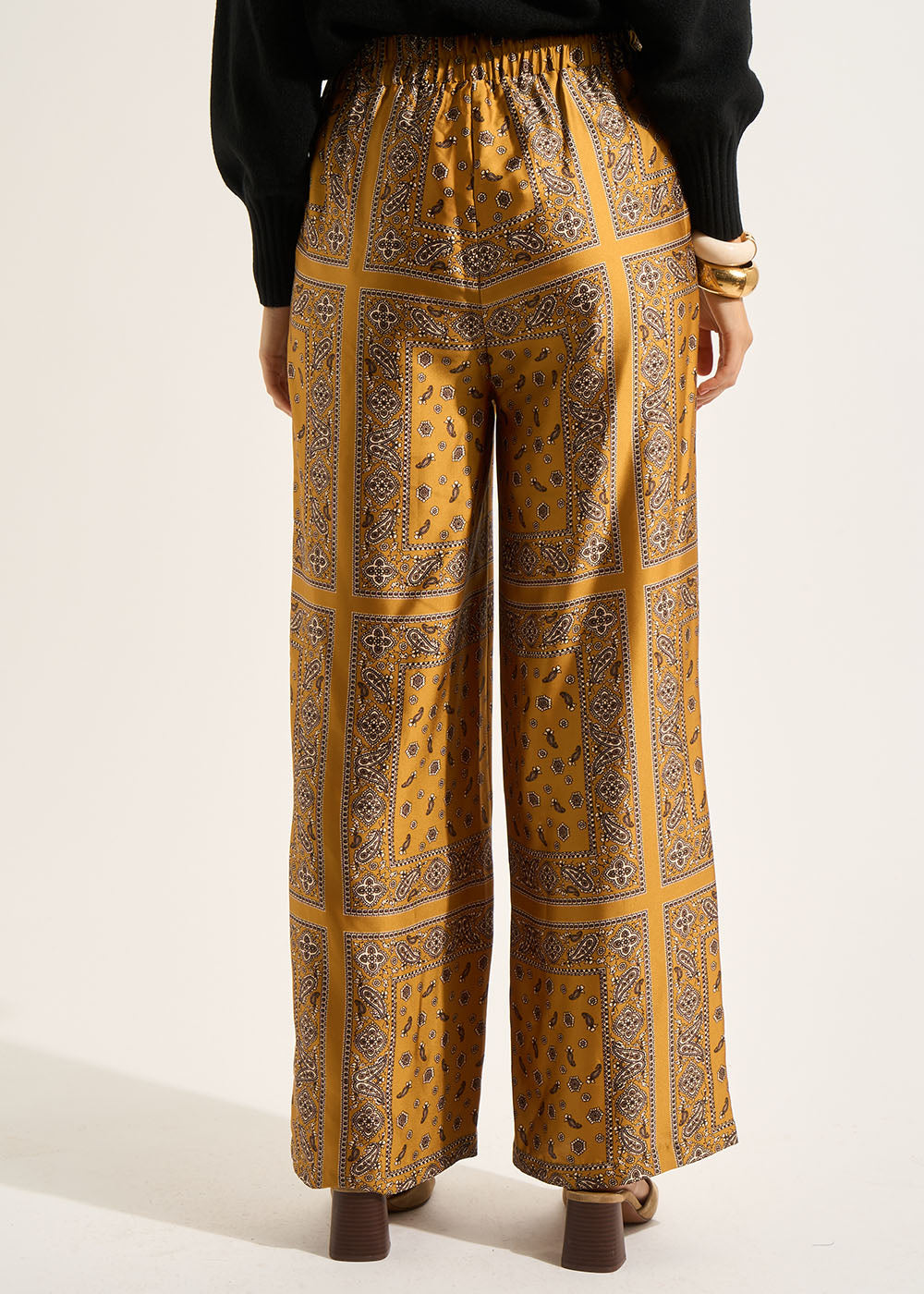 PAGALI Fluid printed trousers - 3 - Sud Express - Sud Express