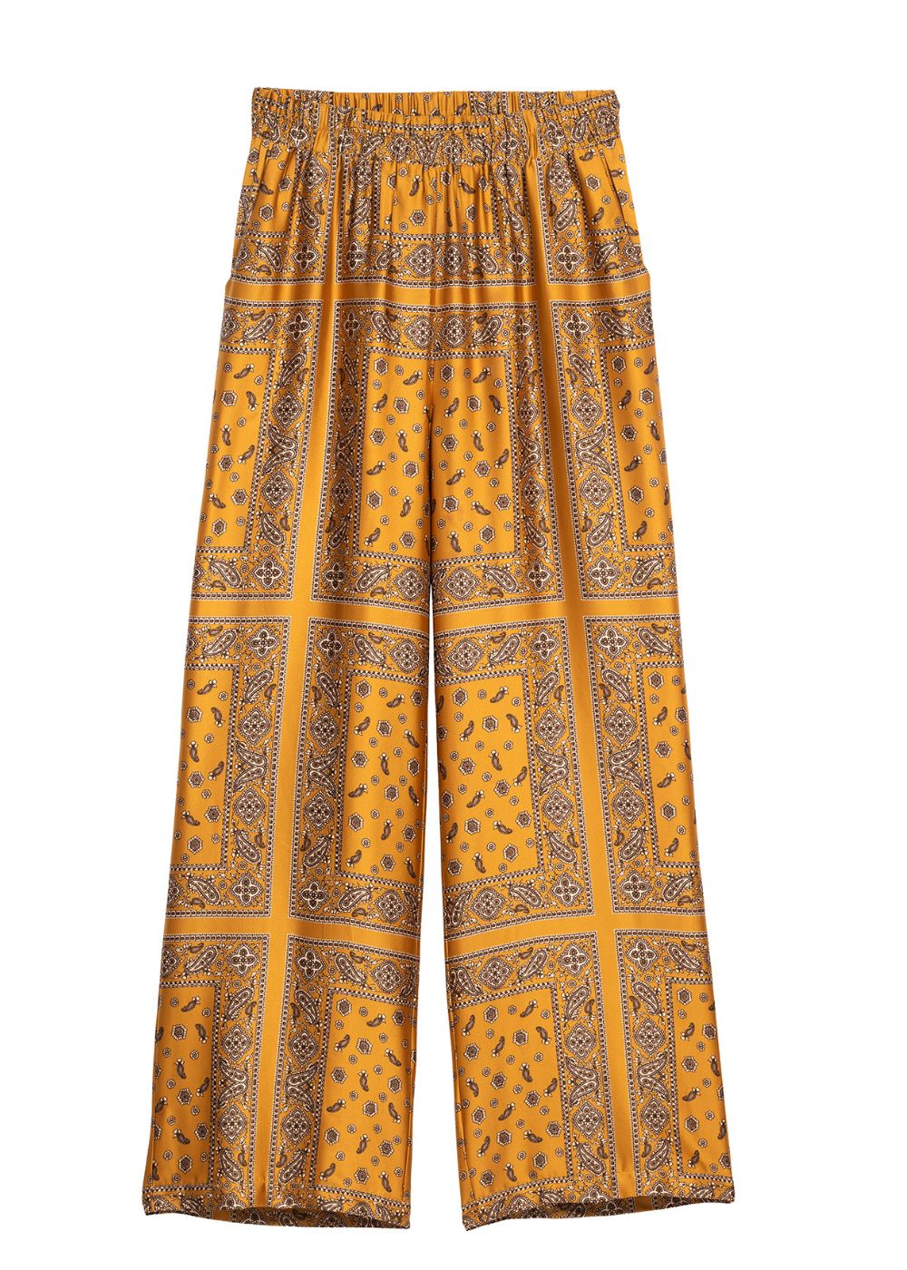 Fluid printed trousers - Sud Express - 6 - Sud Express
