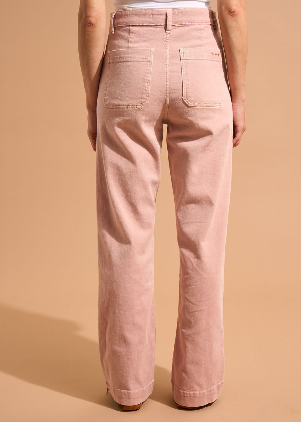 STACY High-waisted cotton trousers - 3 - Sud Express - Sud Express