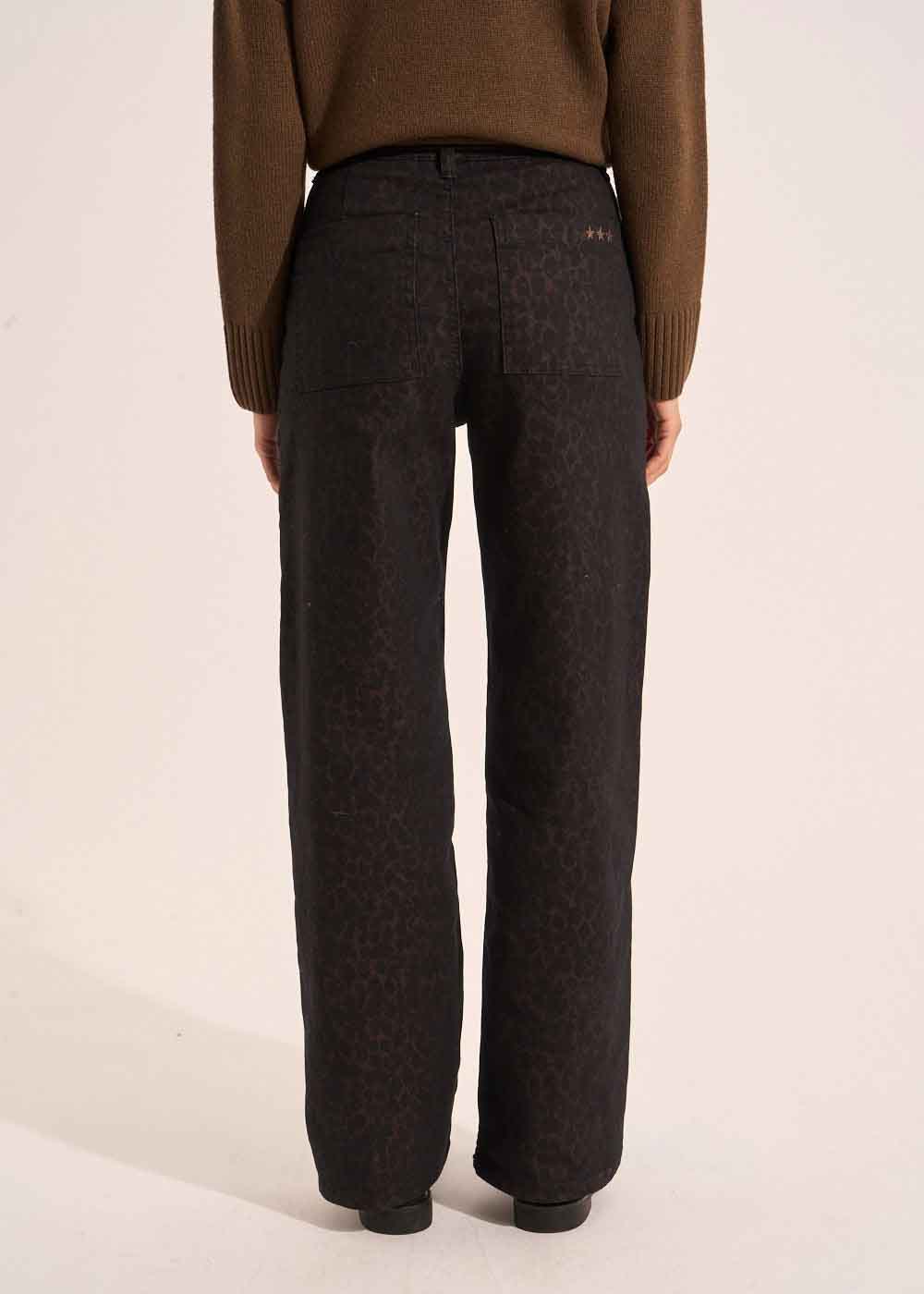 PARYLA Pantalon léopard jambe large - 3 - Sud Express - Sud Express