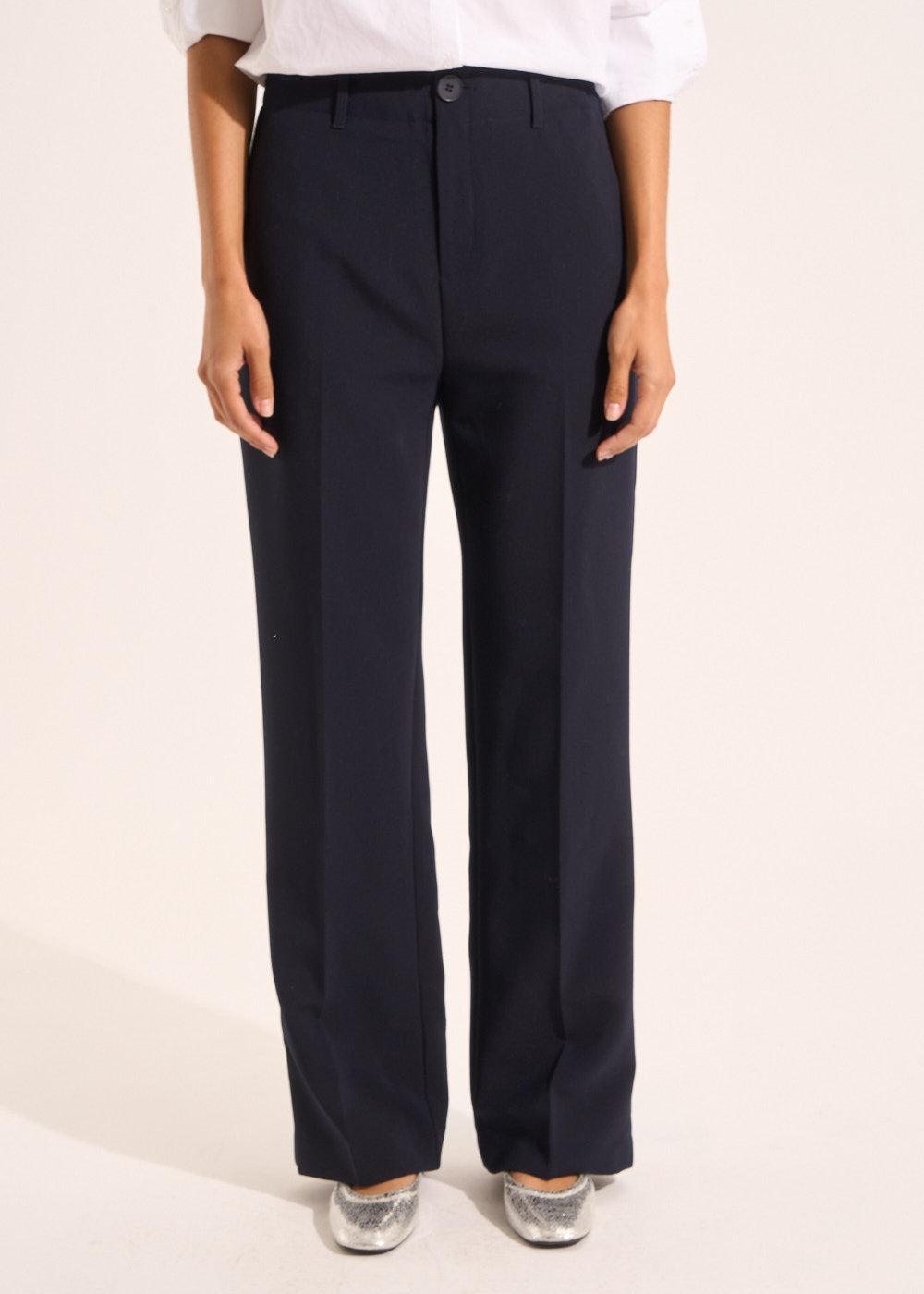 PARISETTE Straight tailored trousers - 4 - Sud Express - Sud Express
