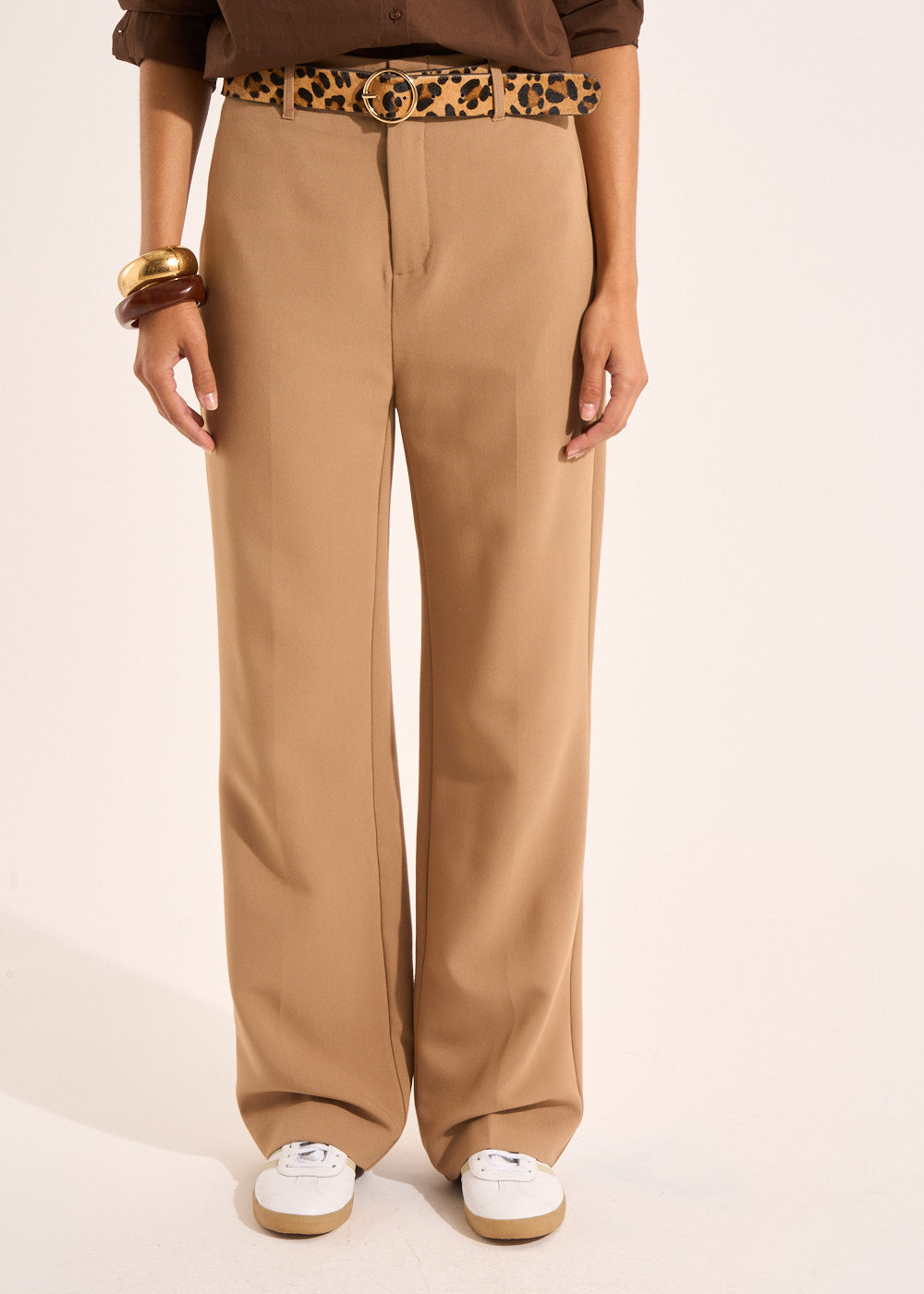 PARISETTE Straight tailored trousers - 1 - Sud Express - Sud Express