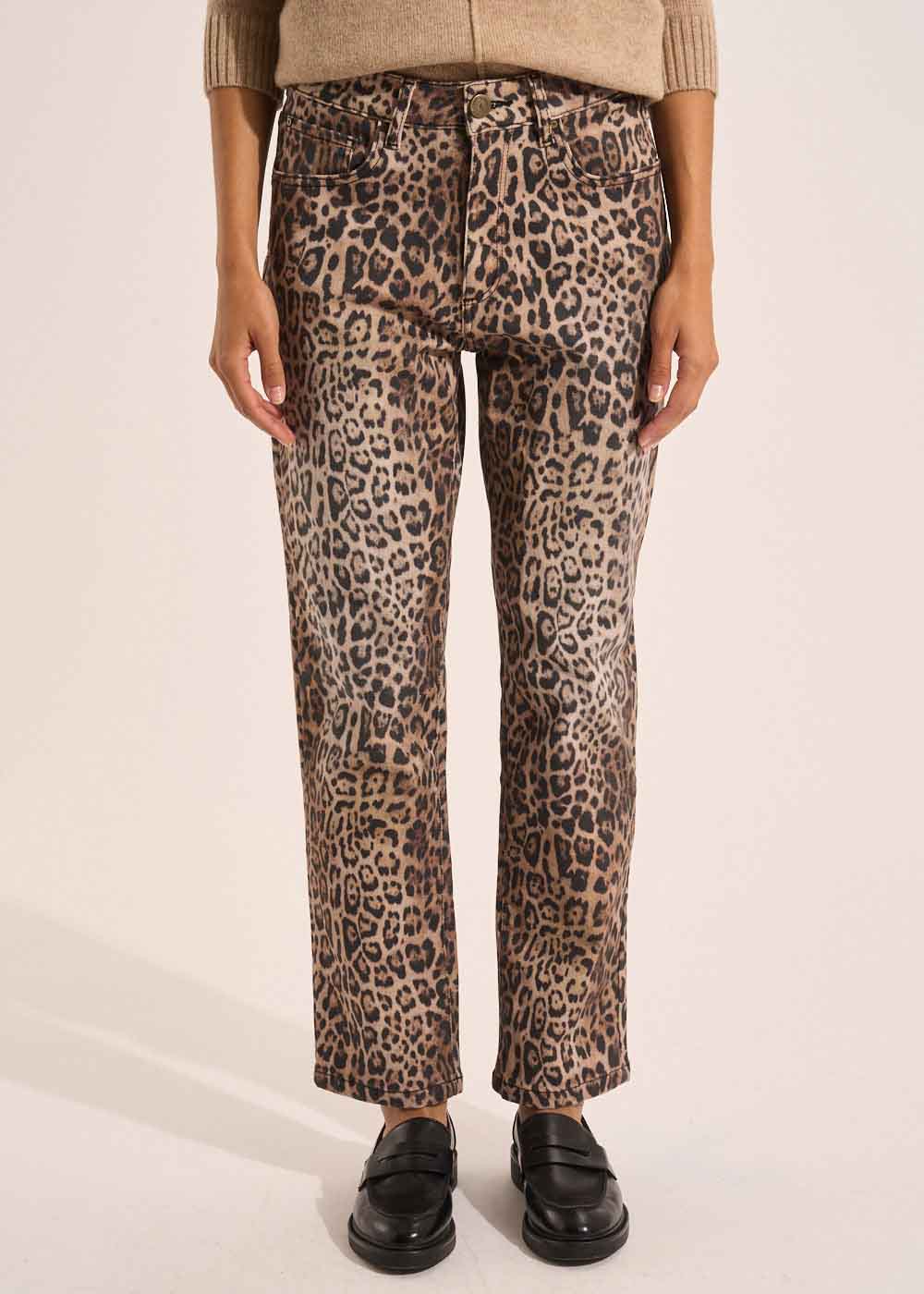 PILA Leopard print trousers - 4 - Sud Express - Sud Express