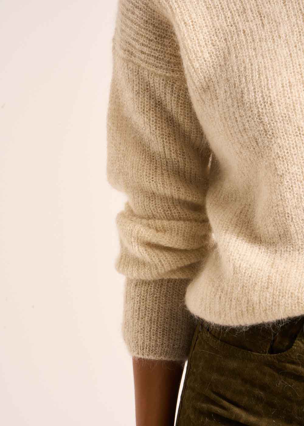 Shimmering knit cardigan - Sud Express - 5 - Sud Express