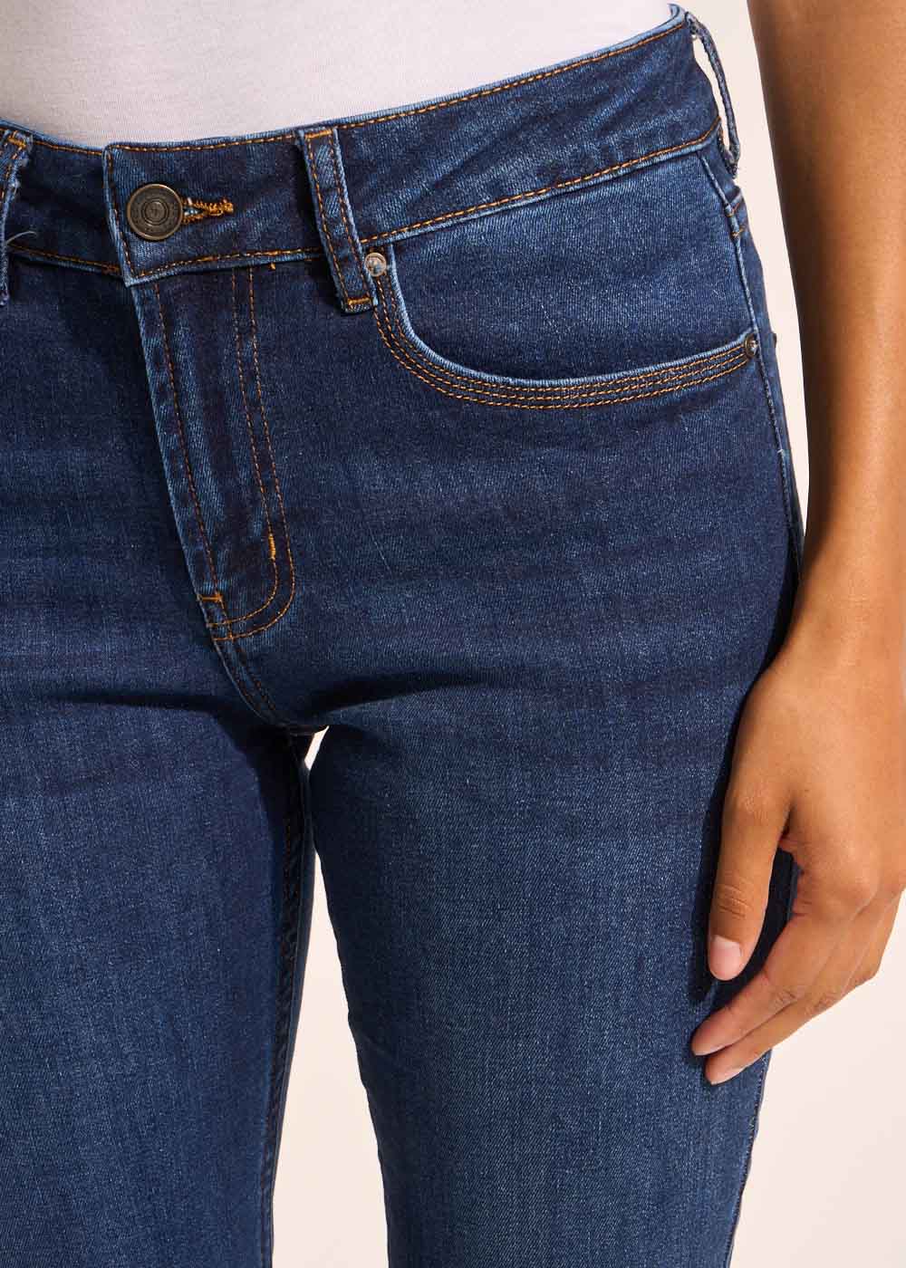 BEN DARK STONE Boyfriend fit jean - 2 - Sud Express - Sud Express