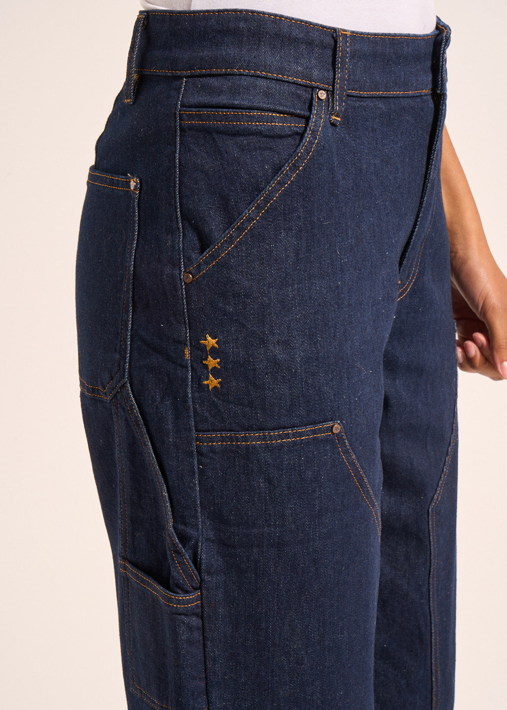 BEA Baggy Carpenter-Style Jeans - 4 - Sud Express - Sud Express