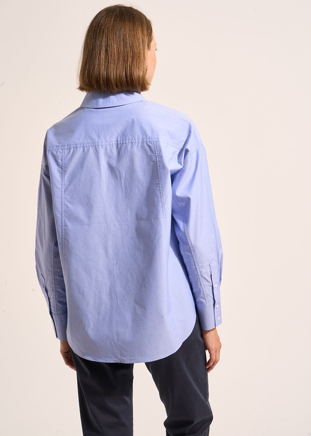 Chemise oversize en coton - Sud Express - 3 - Sud Express