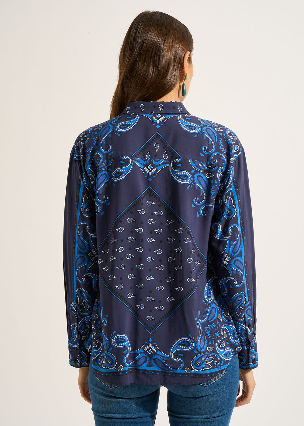 Long-sleeved printed shirt - Sud Express - 3 - Sud Express