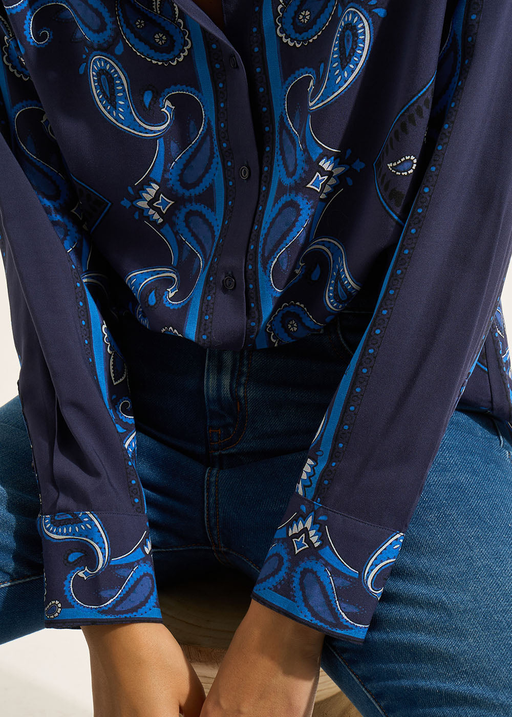 Long-sleeved printed shirt - Sud Express - 4 - Sud Express