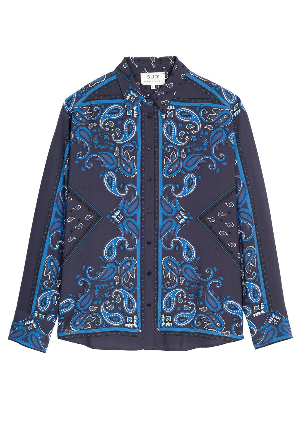 Long-sleeved printed shirt - Sud Express - 6 - Sud Express