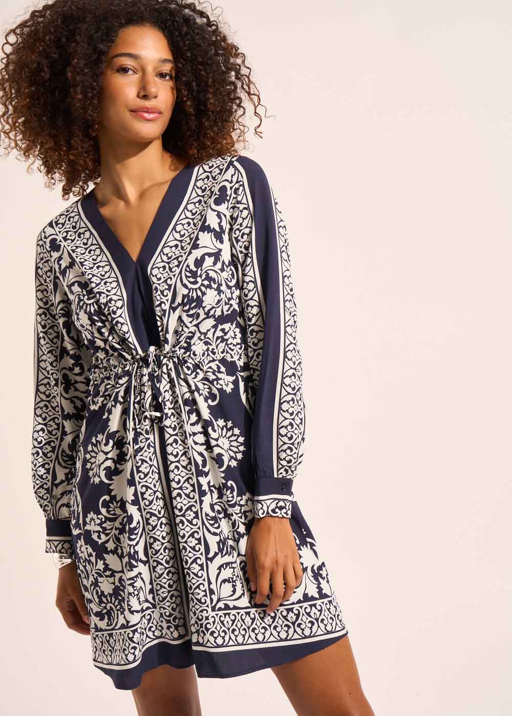 RAYAMA Printed short dress - 4 - Sud Express - Sud Express